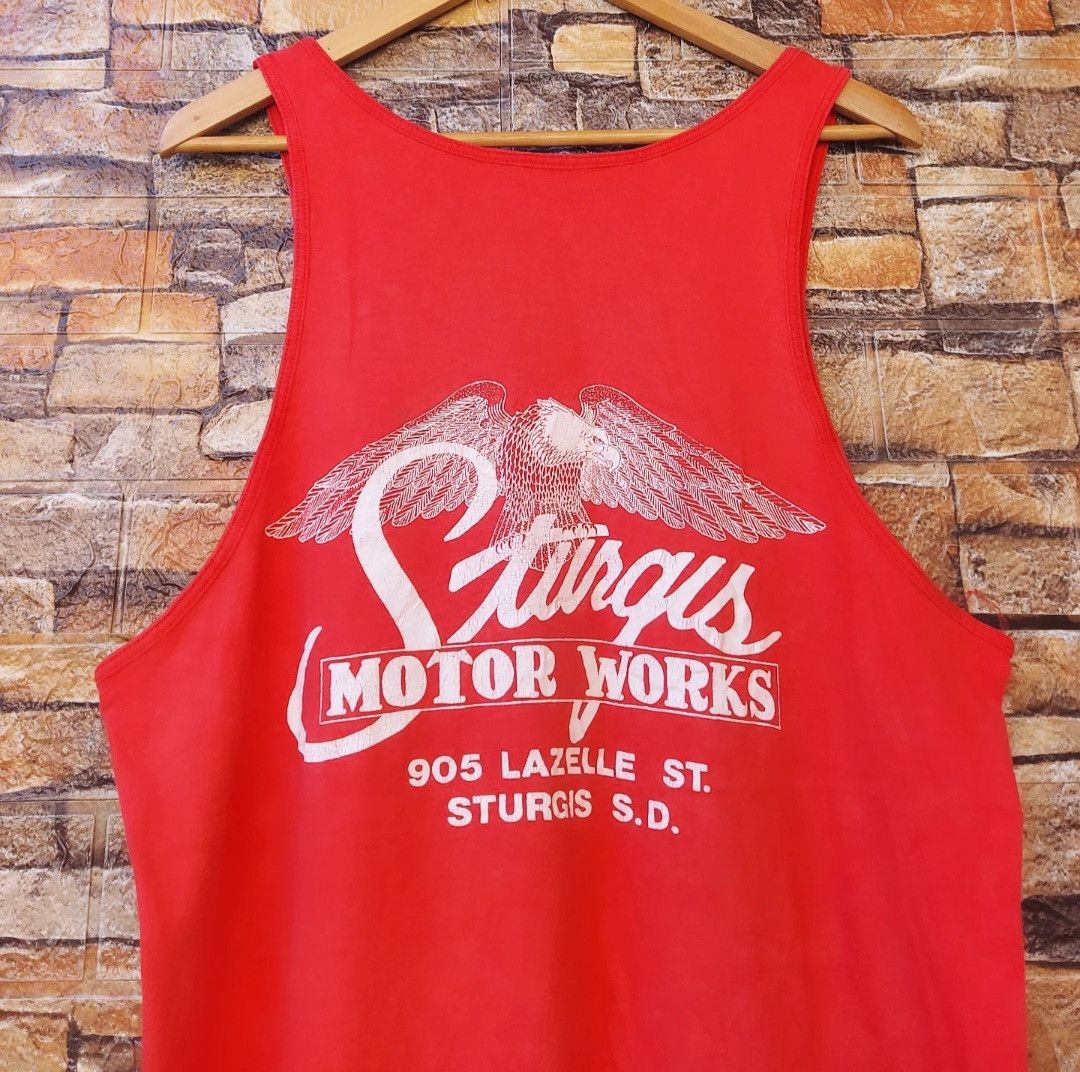 GOREWEAR × Vintage Vtg 90s Sturgis Broken Spoke Saloon Tanktop Size US L / EU 52-54 / 3 - 4 Thumbnail