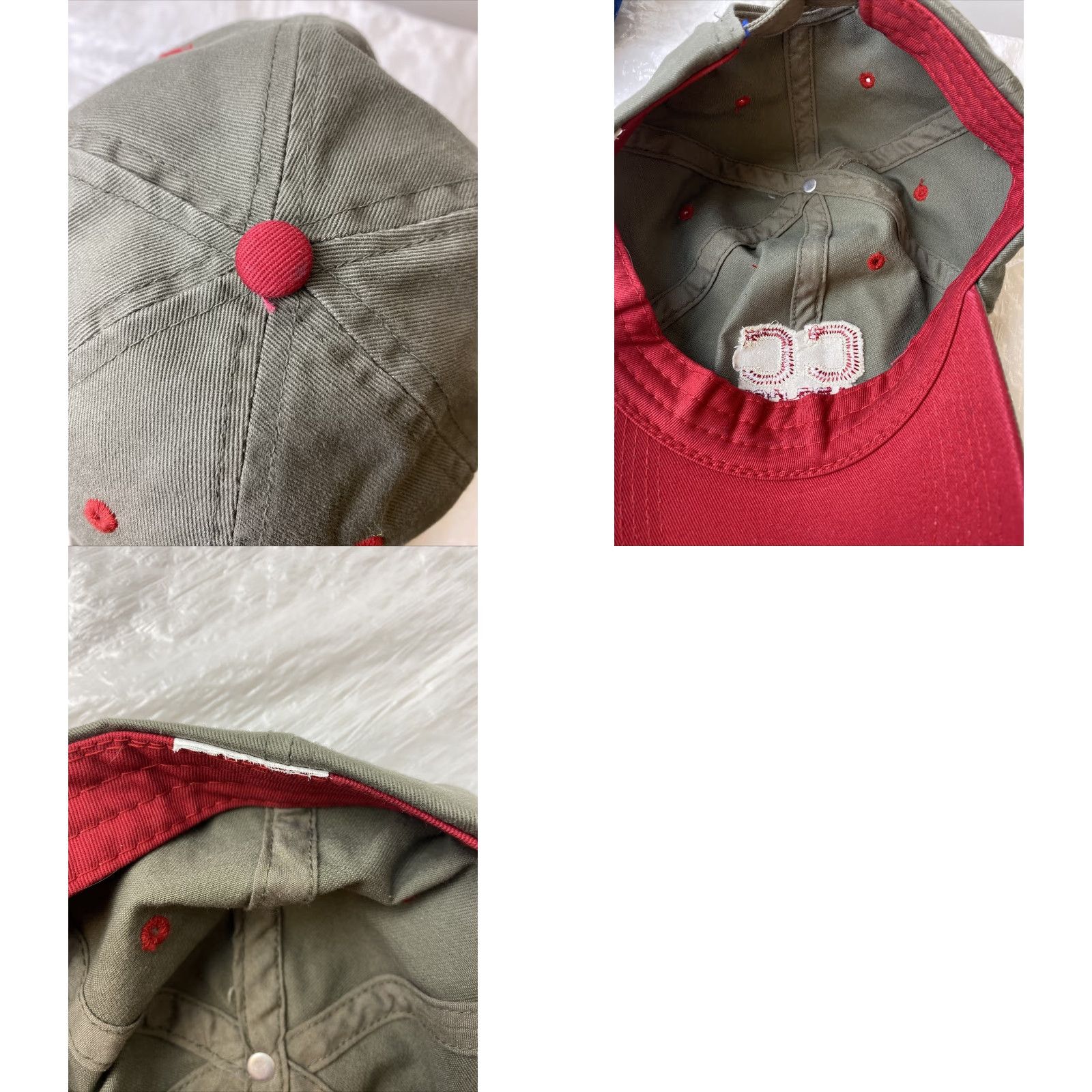 Vintage Adjustable Cotton Dad Hat Baseball Cap Unisex Military Green Summer Casual Men Women Size ONE SIZE - 8 Thumbnail
