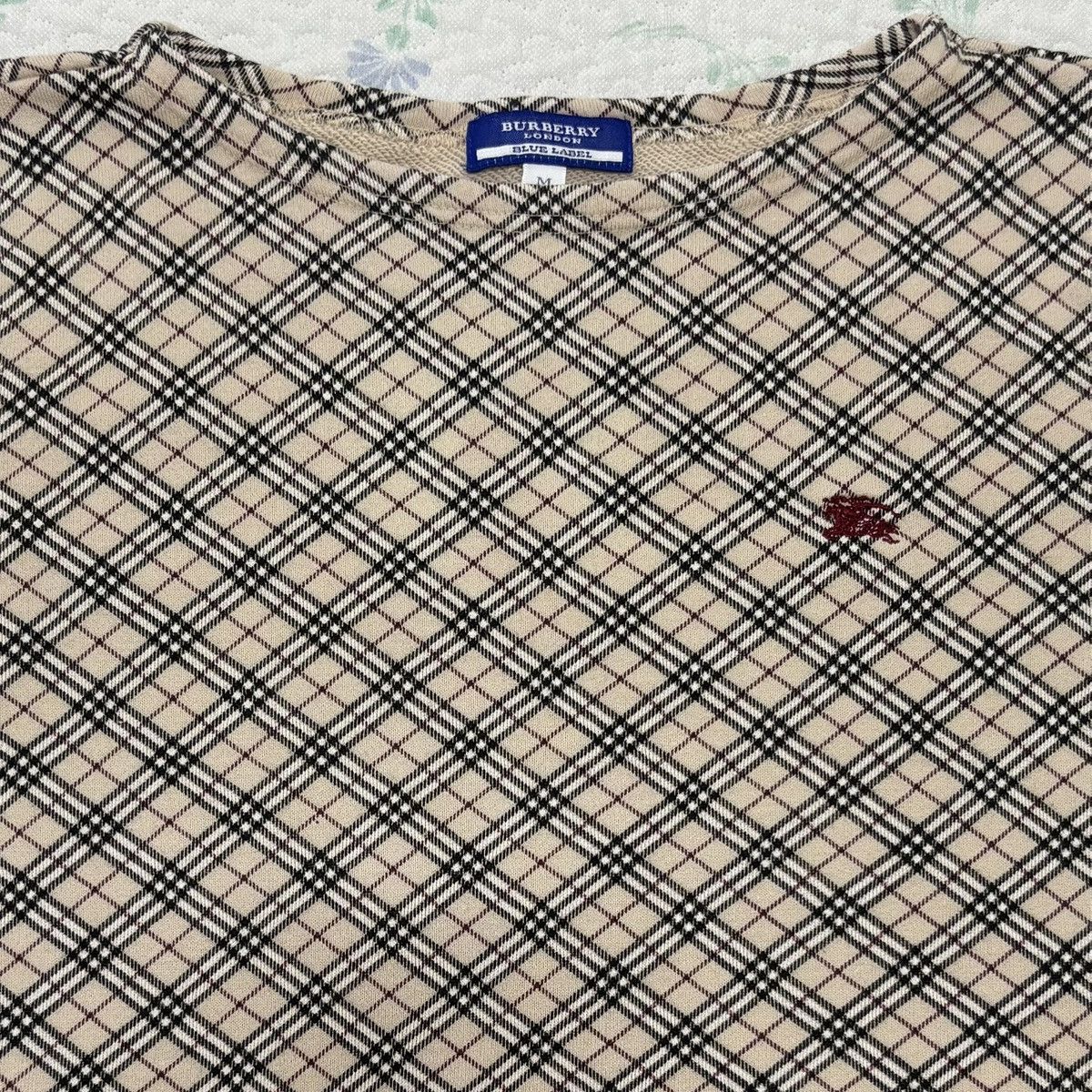 Burberry Burberry Blue Label Nova Check T-Shirt Size M / US 6-8 / IT 42-44 - 2 Thumbnail