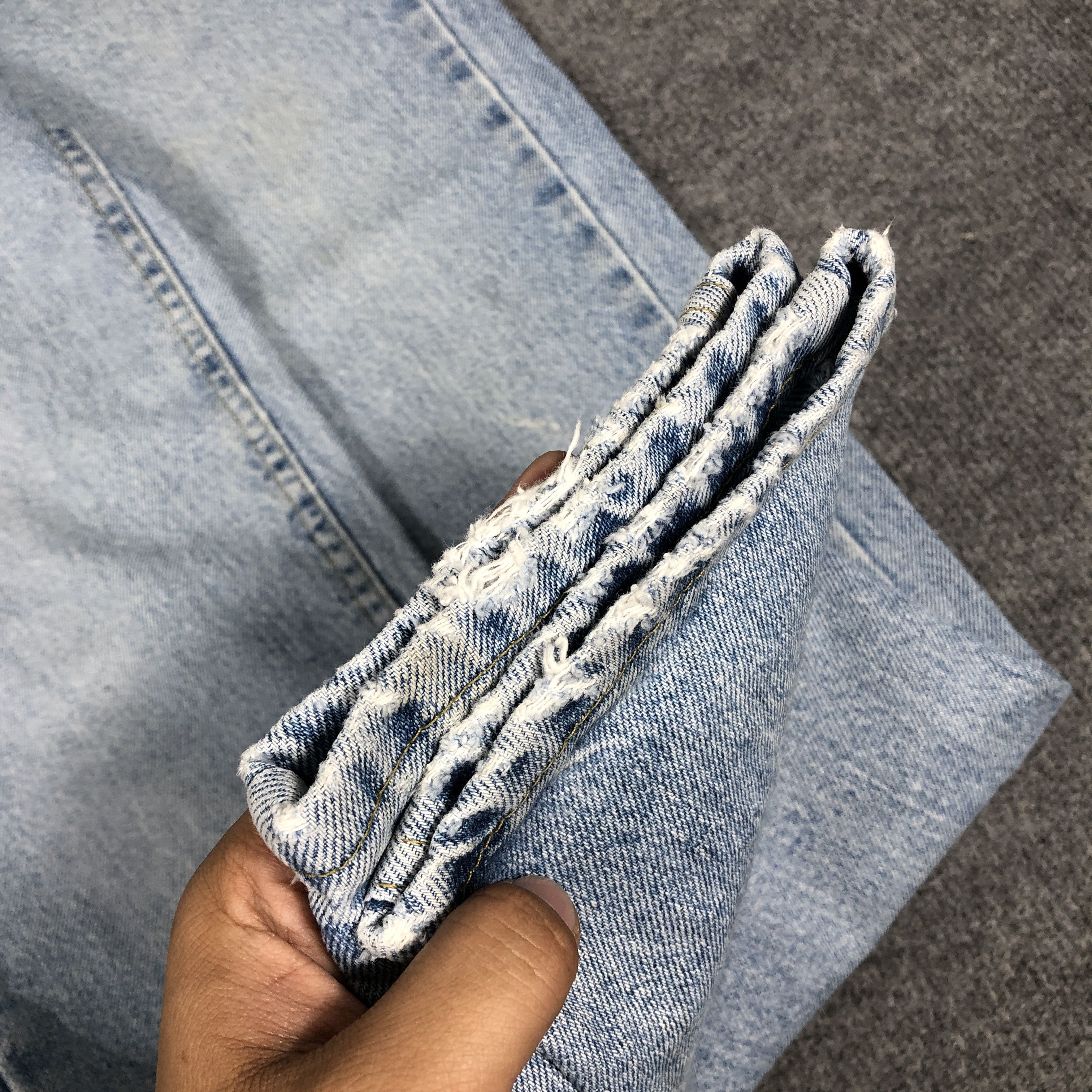 Lee × Vintage Womens 90s Vintage Lee Jeans Light Blue Wash L886W Size 27" / US 4 / IT 40 - 10 Thumbnail