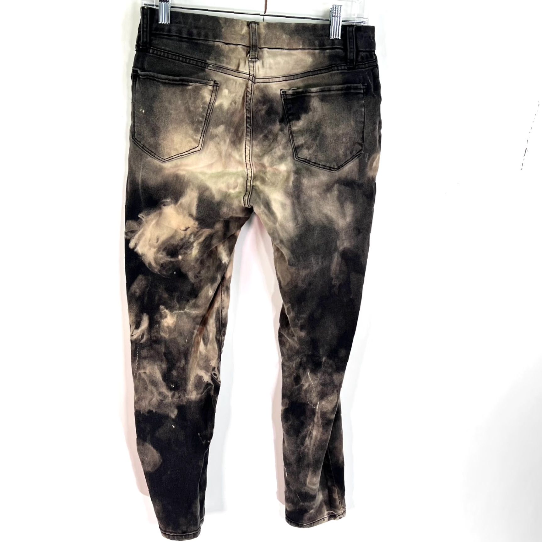 Faded Glory Faded Glory Tie Dye Pants Siz 10P Black Brown Size 32" / US 10 / IT 46 - 5 Thumbnail