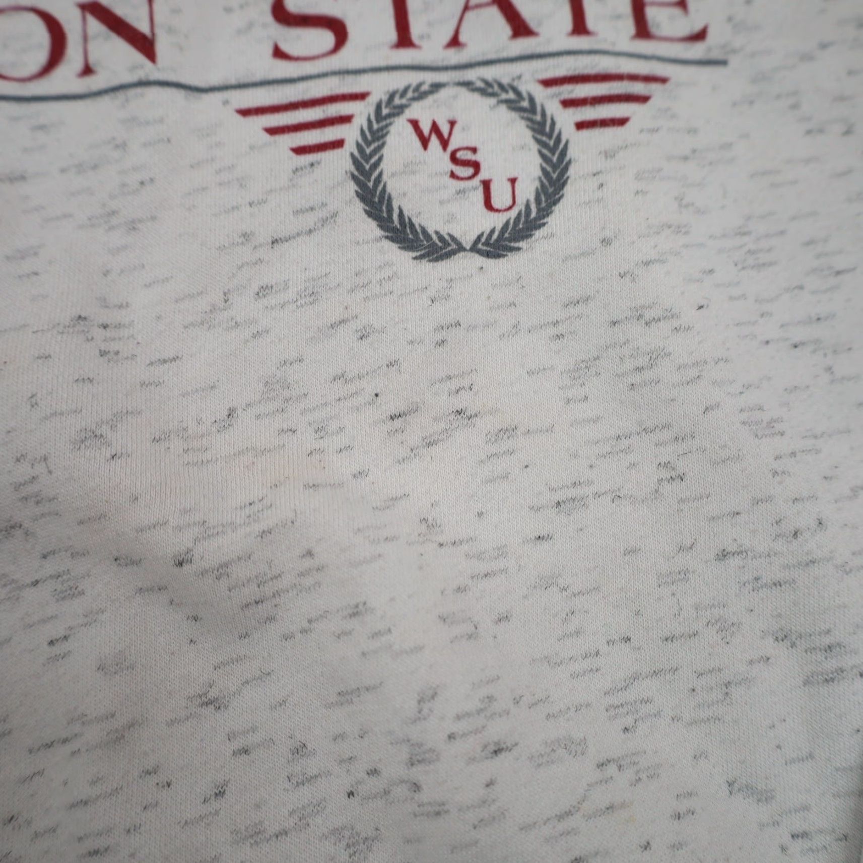 Vintage VINTAGE Washington State University Sweatshirt Mens Large Graphic Gray Pullover Sweatshirt Size US L / EU 52-54 / 3 - 4 Thumbnail