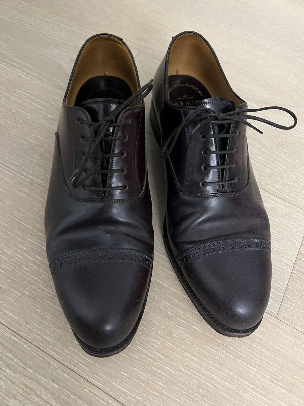 Carmina Carmine Cordovan Cap Toe Oxford | Grailed