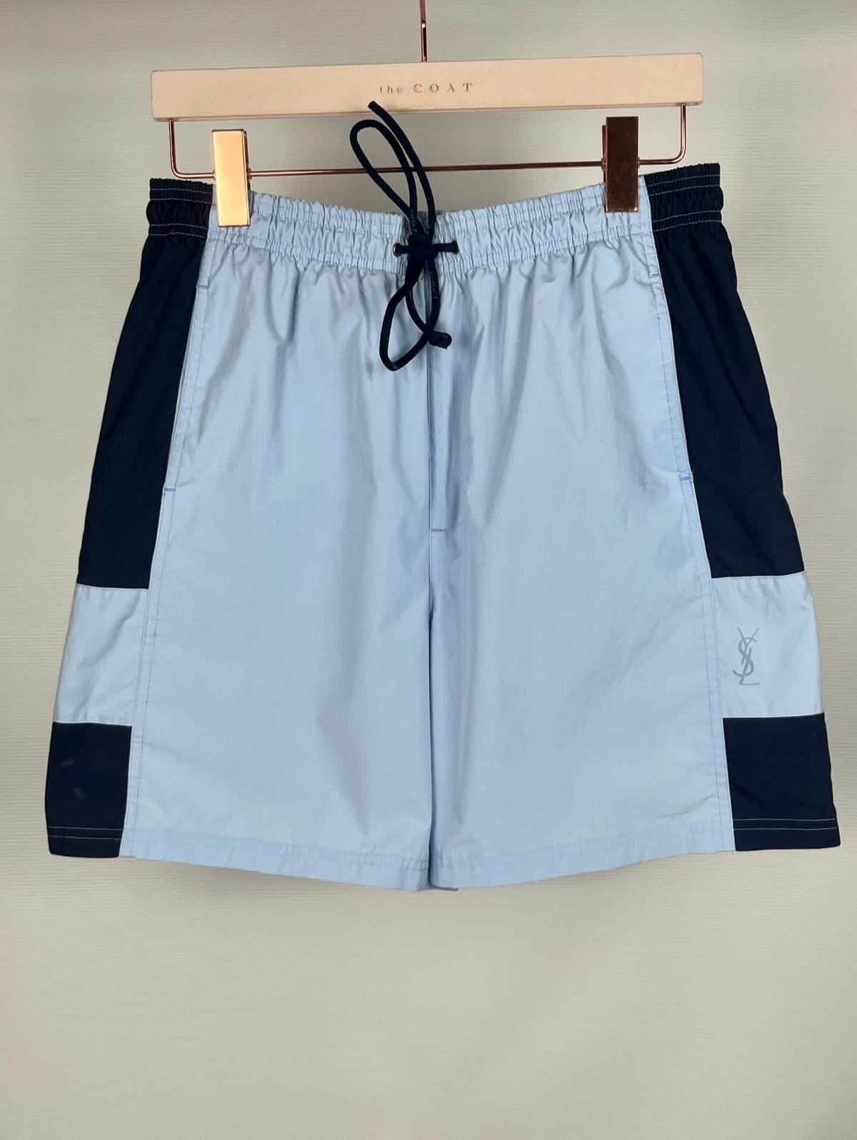 Saint laurent swim trunks hot sale