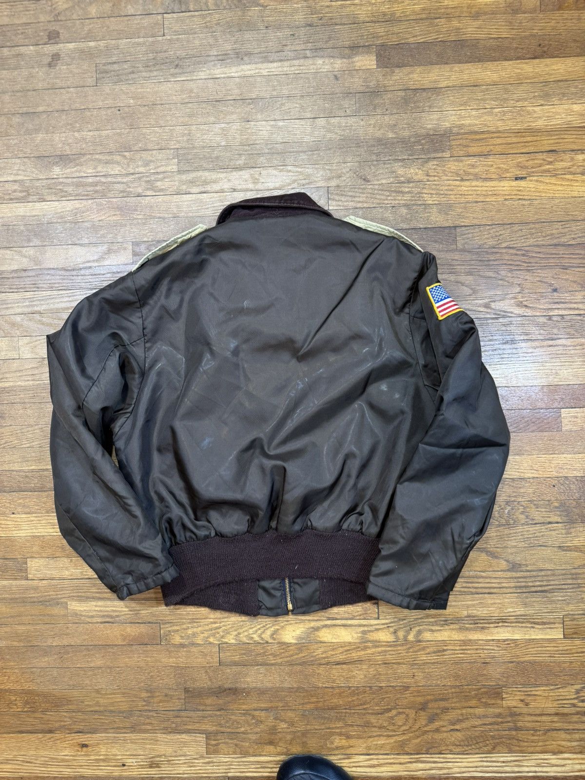 Vintage 1970s Vintage Bomber Jacket Size US L / EU 52-54 / 3 - 10 Thumbnail