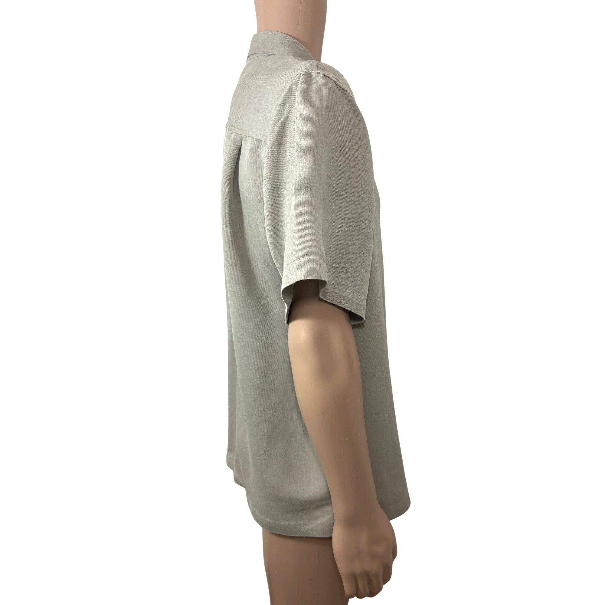 Other Reservoir Worldwide Peached Men’s Shirt L Taupe Button Down Size US L / EU 52-54 / 3 - 4 Thumbnail