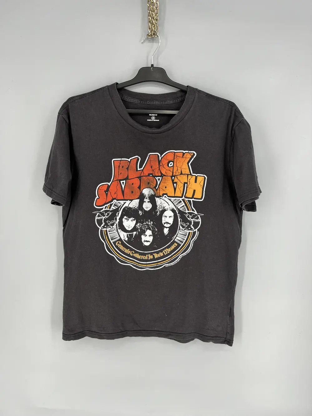 Band Tees Vintage Black Sabbath Big Logo Y2K T-Shirt Band Rock Metal Size US M / EU 48-50 / 2 - 1 Thumbnail