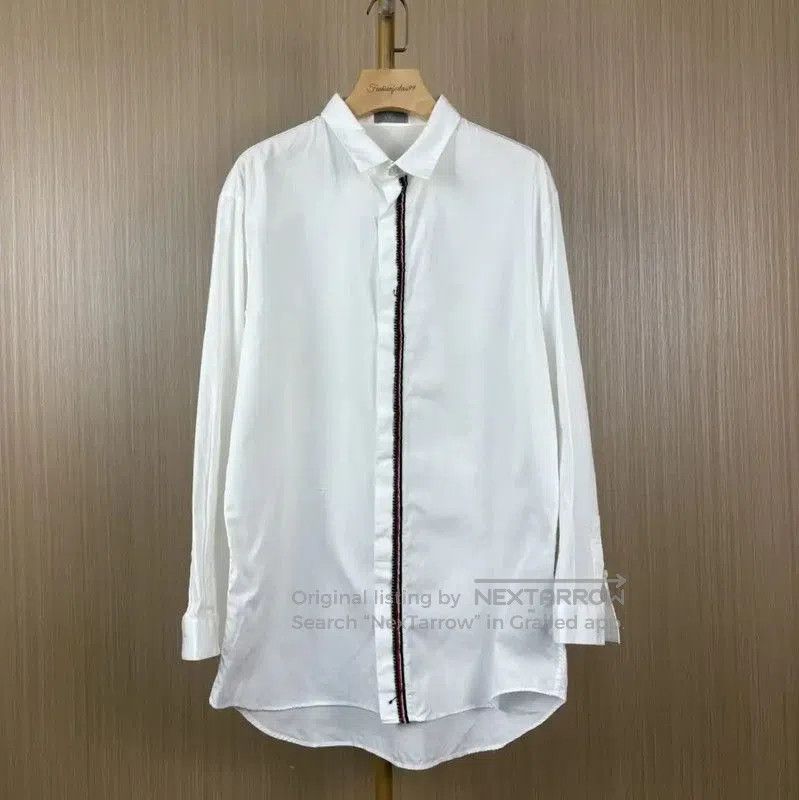 Dior Dior Women's White Cotton Shirt for Spring/Fall . Size XL / US 12-14 / IT 48-50 - 1 Thumbnail