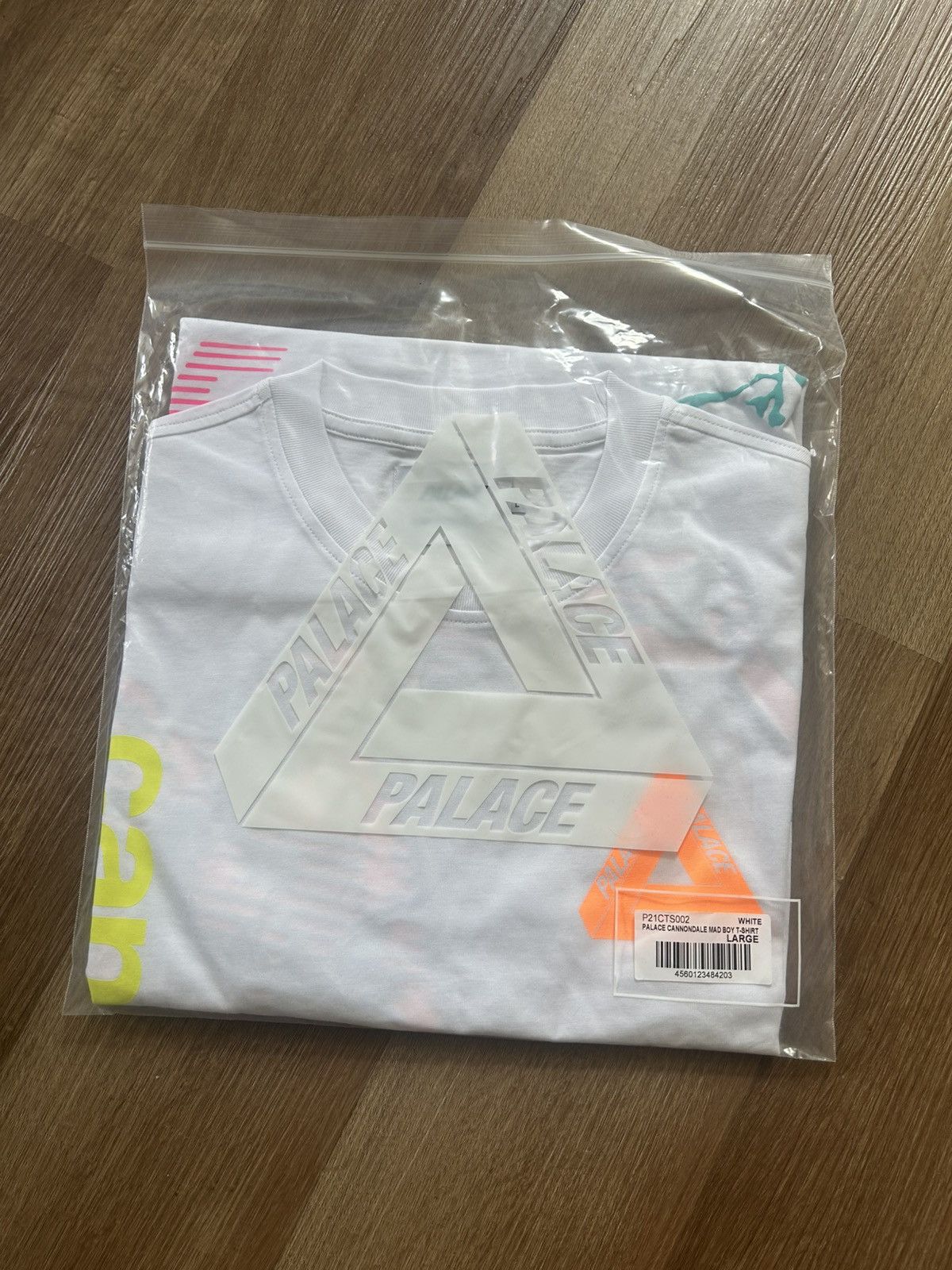 Palace Palace x Cannondale Mad Boy SS Tee White Size US L / EU 52-54 / 3 - 3 Thumbnail