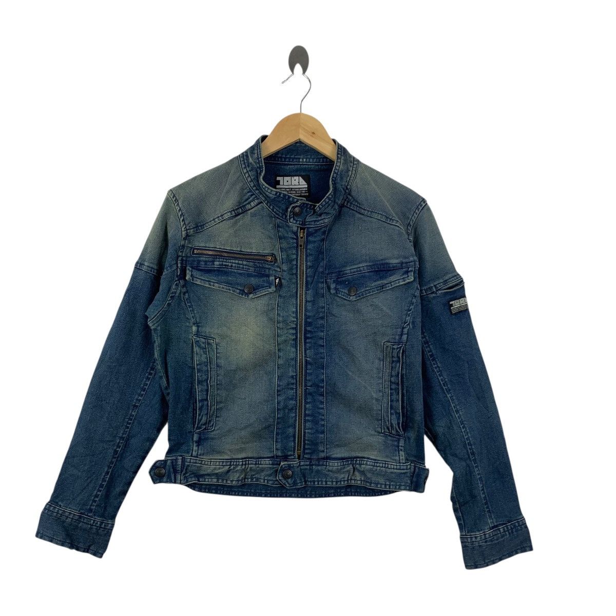 Vintage Vintage TORA JAPAN TORACHI Denim Jeans Jacket Windbreaker Size US M / EU 48-50 / 2 - 3 Thumbnail