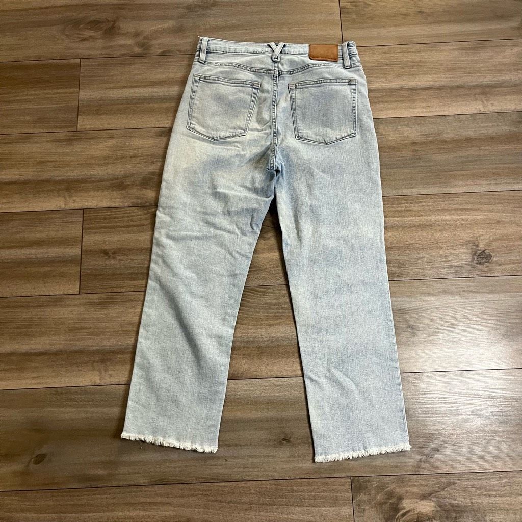 Anthropologie Point Sur by J Crew High Rise Slim Boyfriend Distressed Jean Size 28" / US 6 / IT 42 - 6 Thumbnail