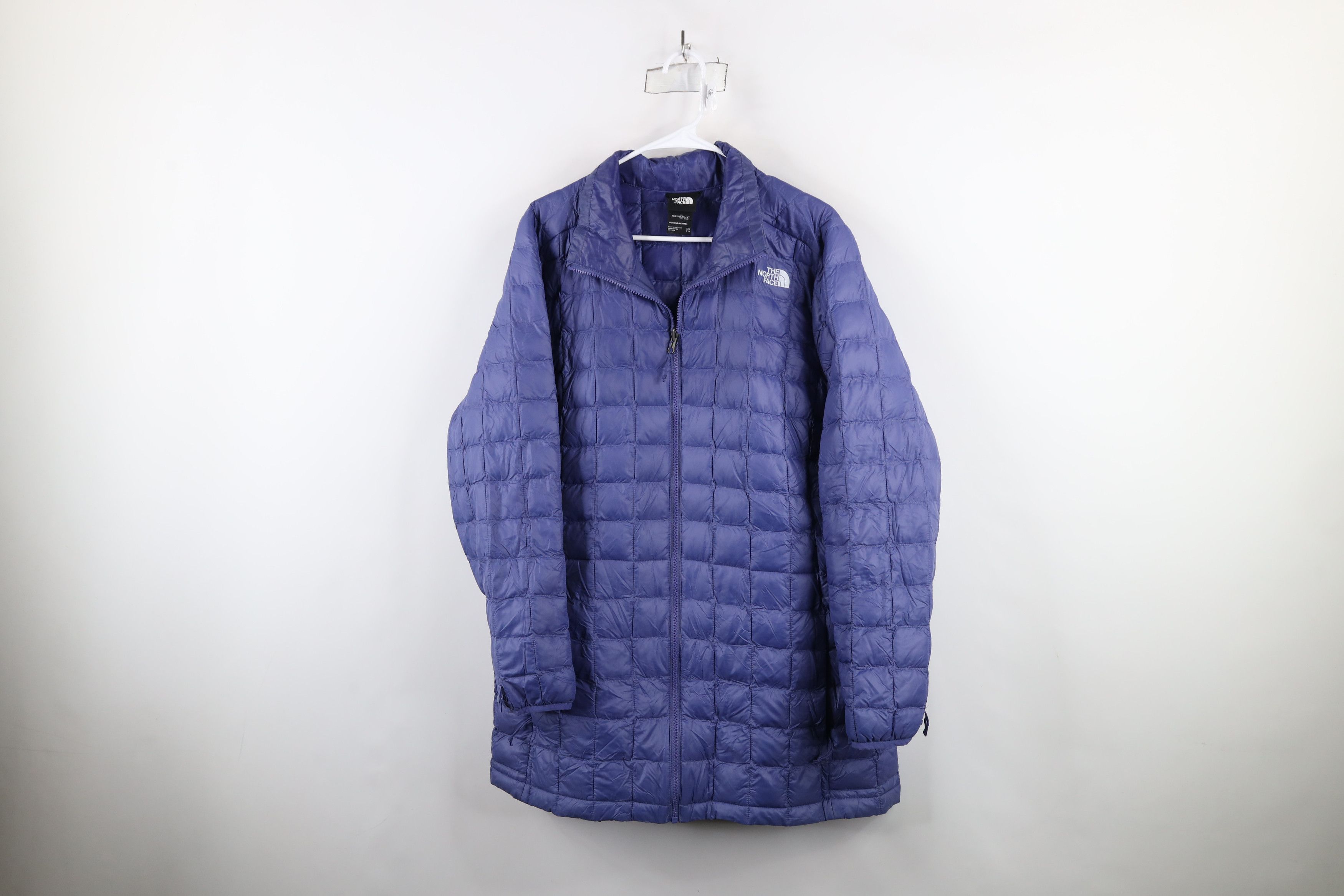 The North Face × Vintage The North Face Ecoball 2 In 1 Hooded Parka Jacket Purple Size XXL / US 16-18 / IT 52-54 - 15 Thumbnail