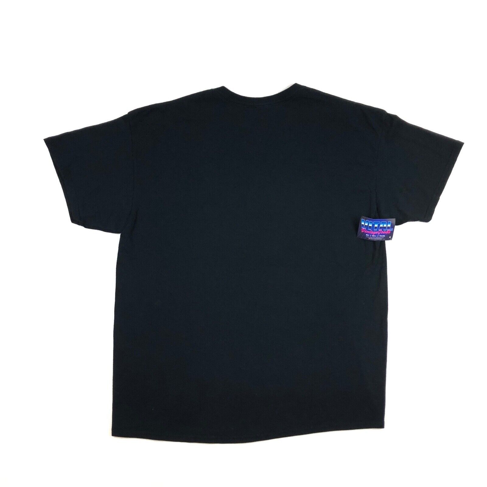 Vintage 2022 AC DC Classic Logo Black Tee T Shirt Rock Band Music B1 Size US XL / EU 56 / 4 - 4 Thumbnail