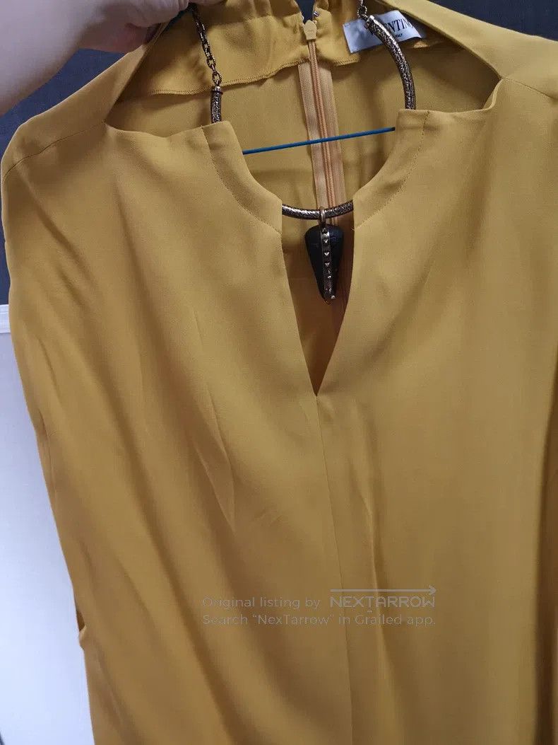Valentino Valentino Cape-style silk top Size XS / US 0-2 / IT 36-38 - 3 Thumbnail