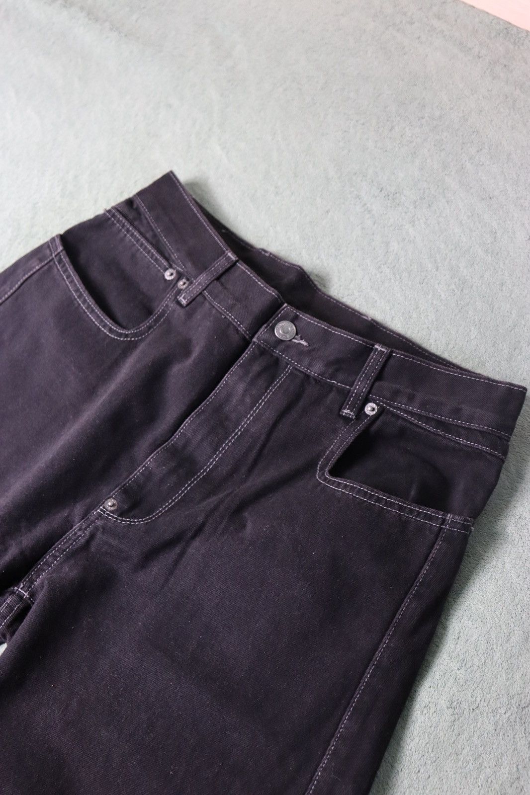 Kiko Kostadinov × Levi's Levi’s x Kiko Kostadinov Black Archive Bootcut Denim 31x34 Size US 31 - 14 Thumbnail