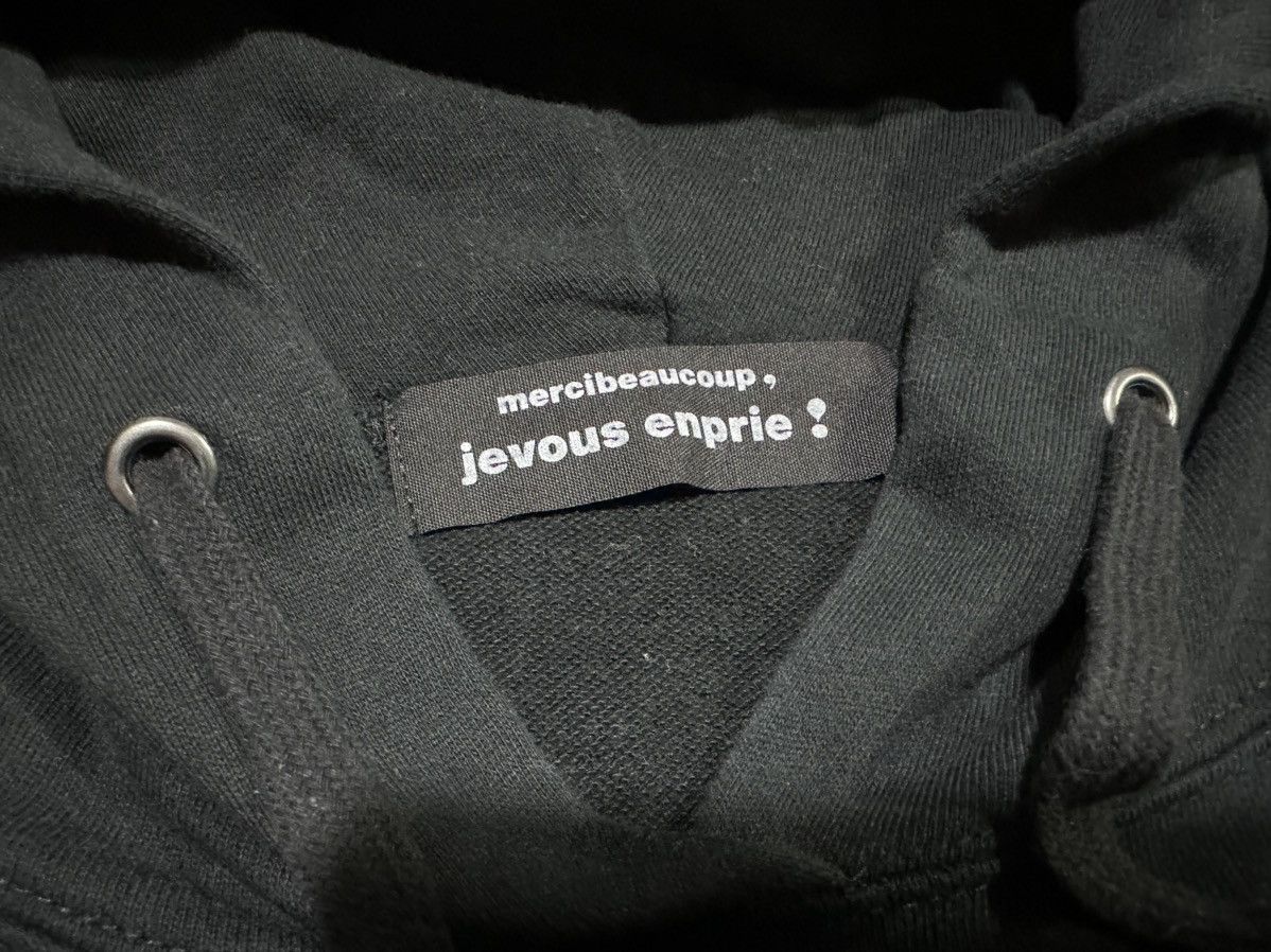 Issey Miyake 🔥Vintage Mercibeaucoup Issey Miyake Wide Hoodie Glitter Logo Size US XXL / EU 58 / 5 - 7 Thumbnail