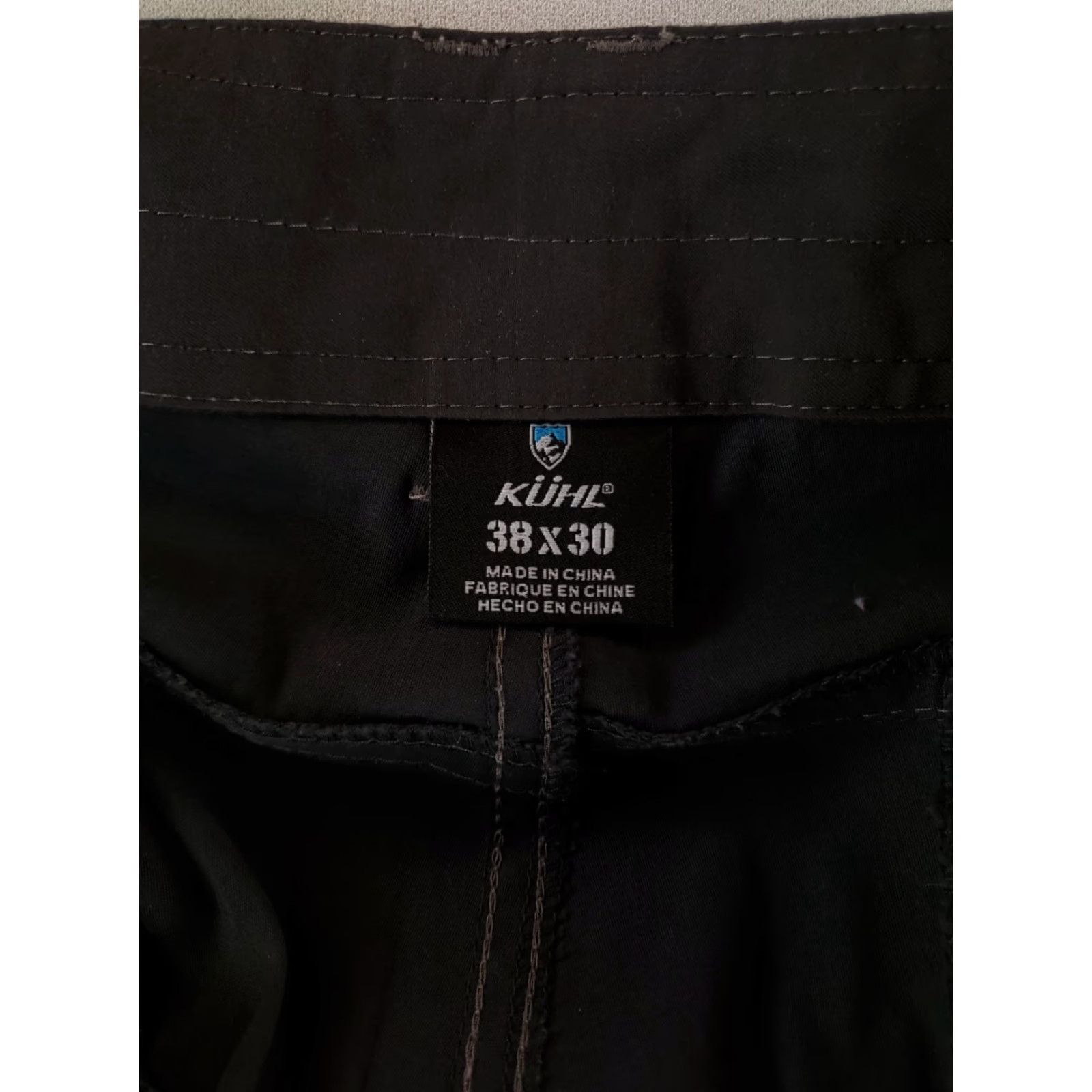 Vintage Kuhl Pants Renegade Black Mens 39x30 Regular Inseam 30 Casual Pants Mens Black Kuhl Size US 39 - 5 Thumbnail