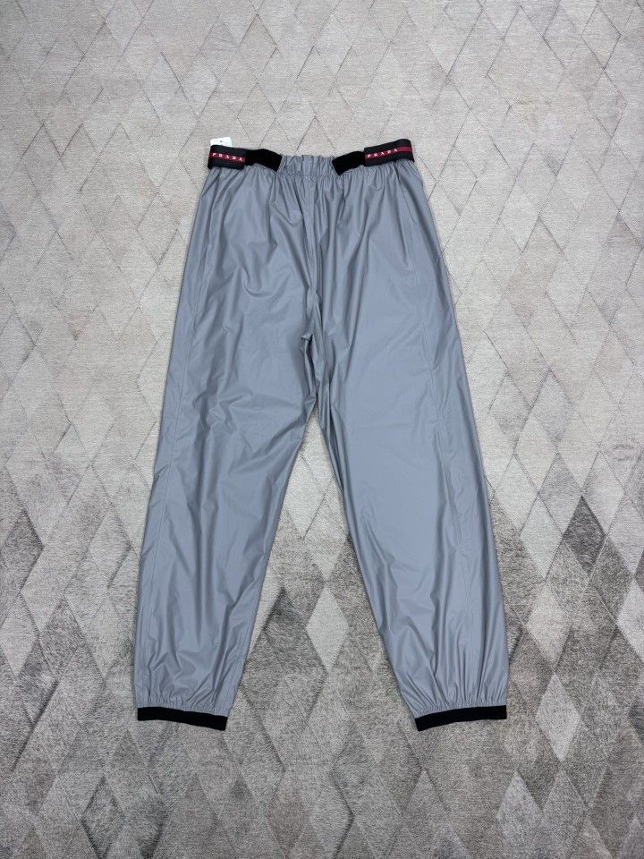 Prada Prada Logo Waistband Nylon Joggers Size 50 Size US 34 / EU 50 - 1 Thumbnail