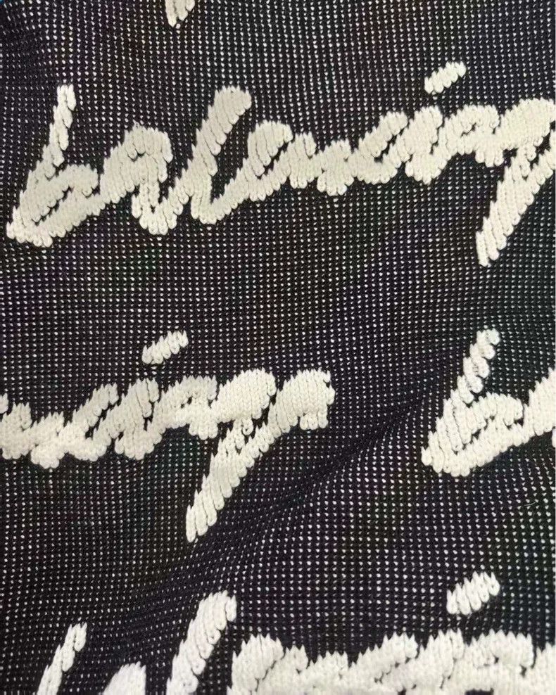 Balenciaga Balenciaga Logo Printed Crew Neck Pullover Long Sleeve Swe Size US M / EU 48-50 / 2 - 3 Thumbnail