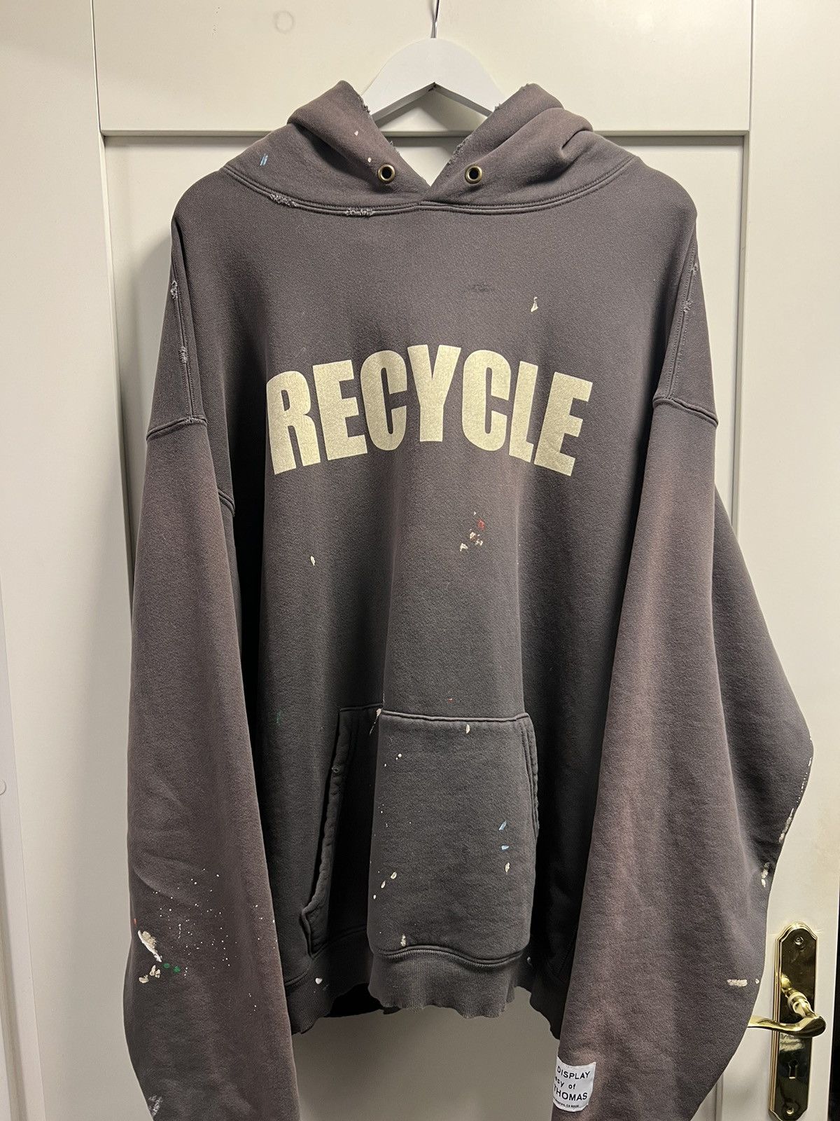 Gallery Dept. *final drop* 90's Recycle Hoodie sz. XL | Grailed