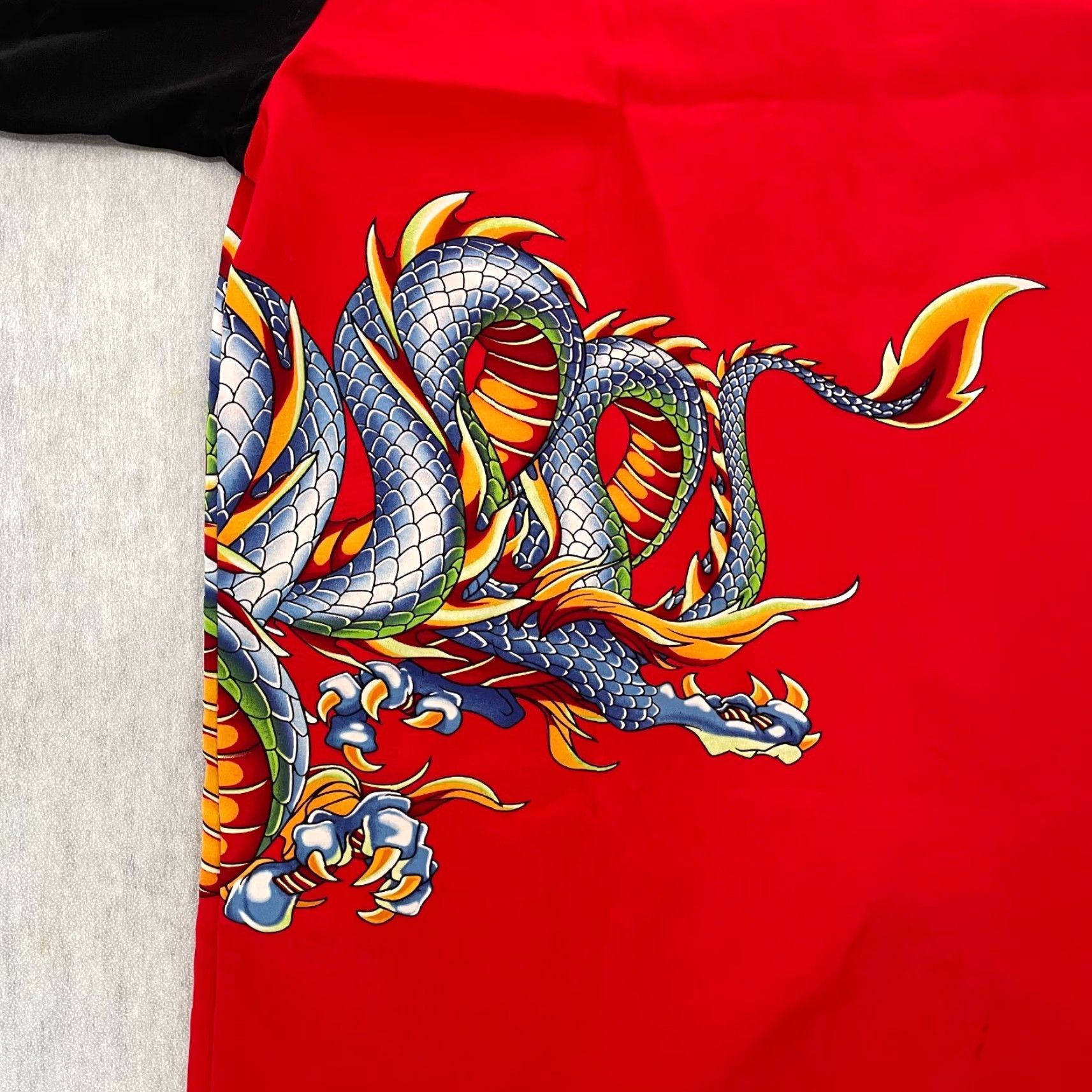 JNCO VINTAGE Jnco Jeans Shirt Main Selling Point Brand JNCO Shirt Adult XL Red Dragon Short Sleeve Button Up Streetwear Size US XL / EU 56 / 4 - 5 Thumbnail