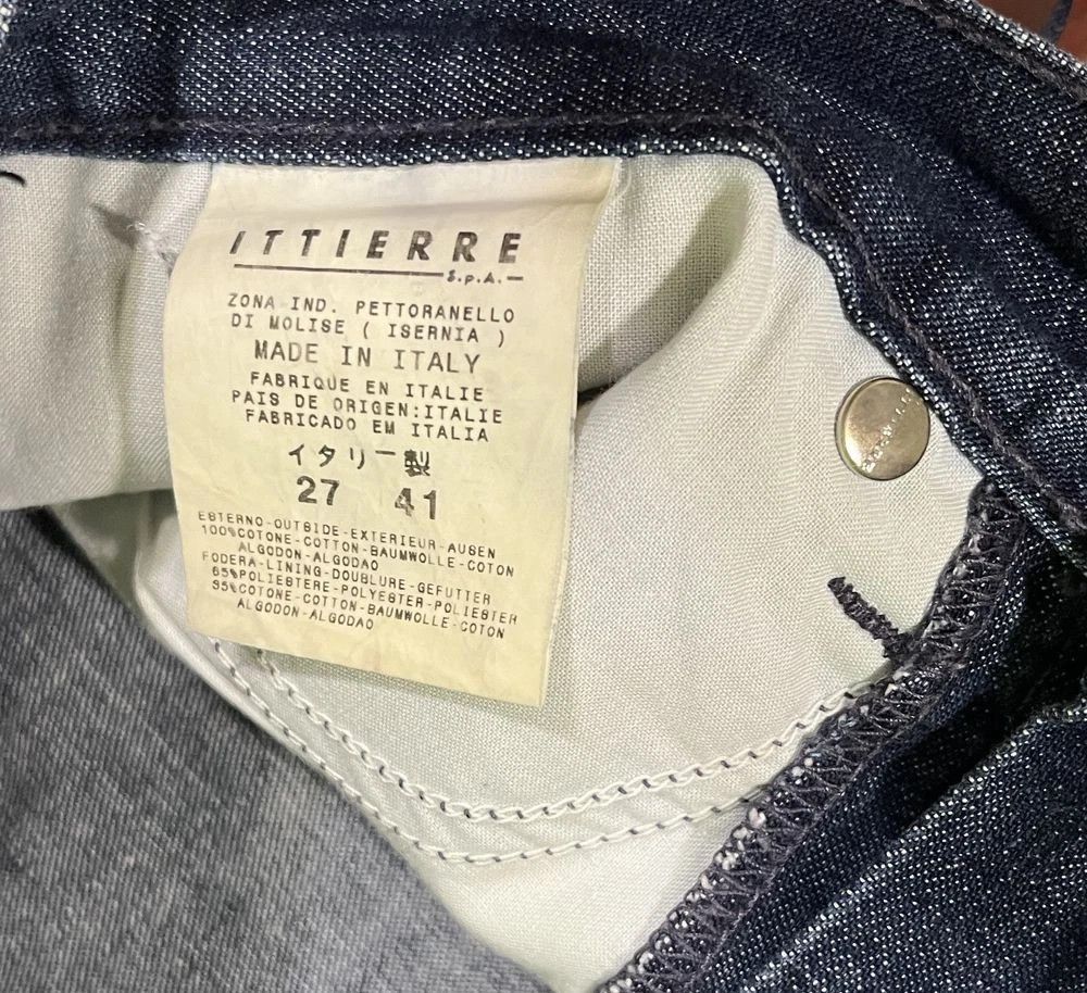 Versace Jeans Couture Versace Jeans Couture Straight Jeans With Rhinestones Womens Size 27" / US 4 / IT 40 - 8 Thumbnail