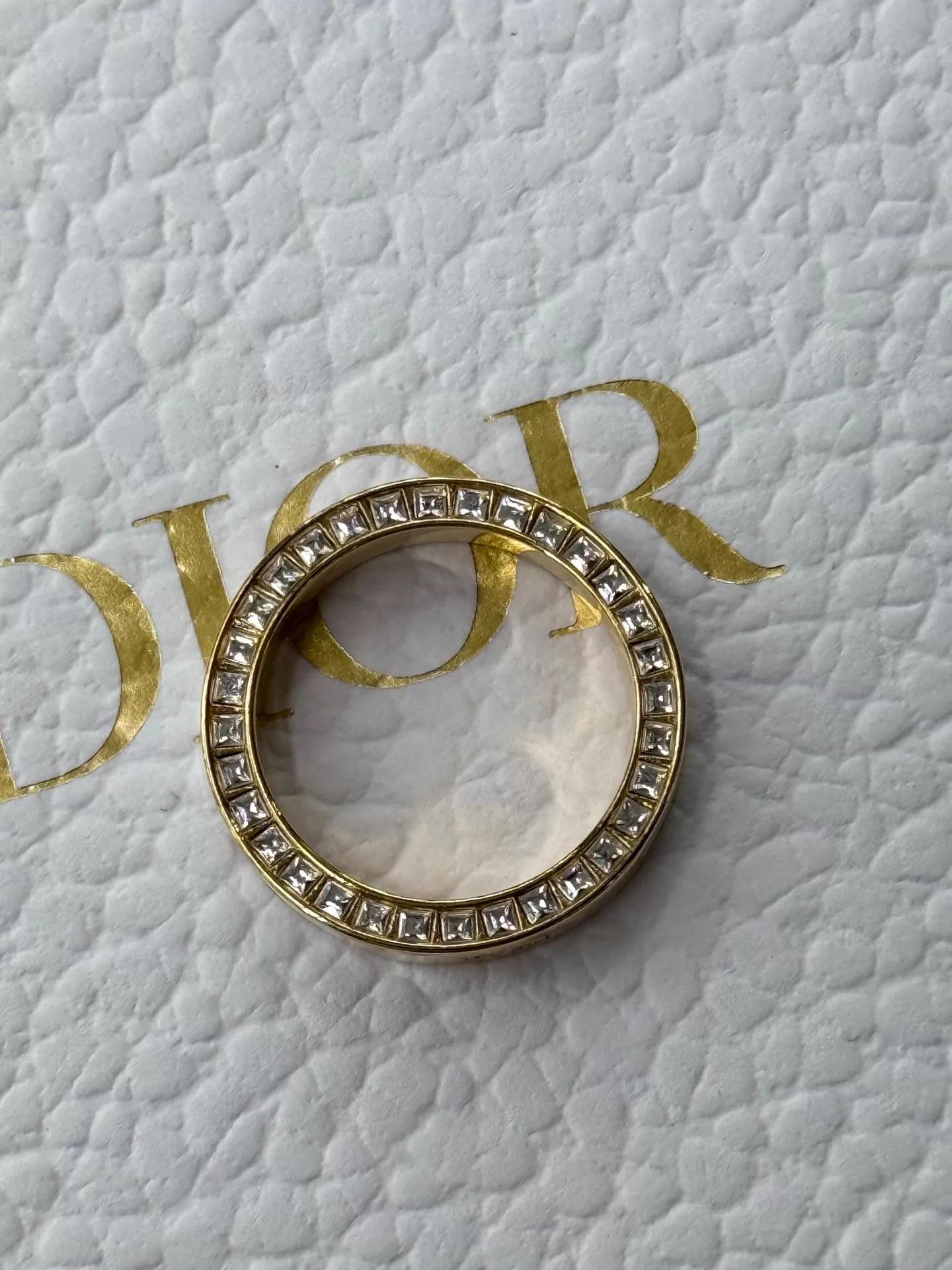 Dior Dior white enamel ring size 52 new with box Size ONE SIZE - 5 Thumbnail