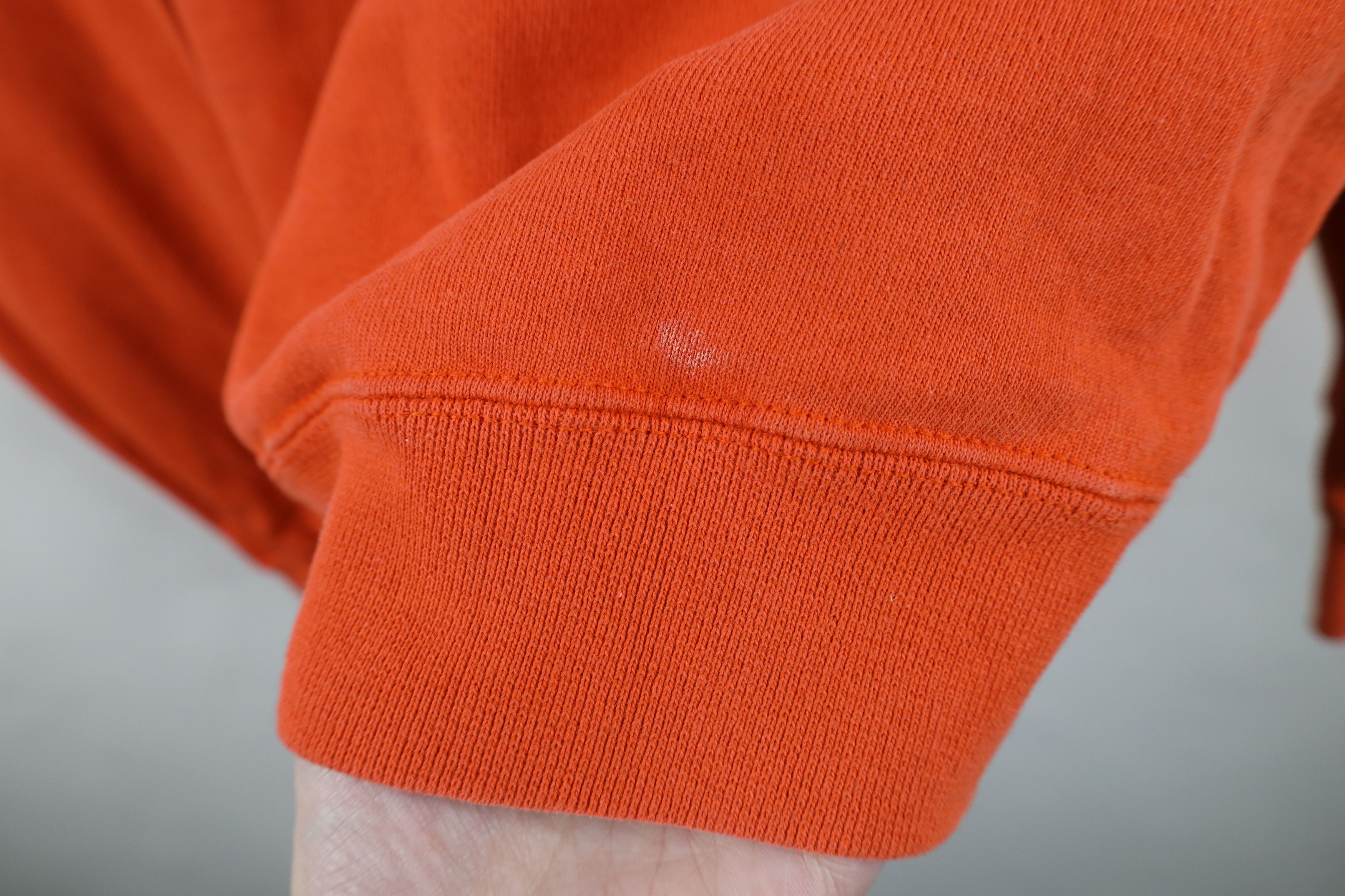 Champion Vintage 90s Champion Monochrome Crewneck Sweatshirt Orange Size US XL / EU 56 / 4 - 7 Thumbnail