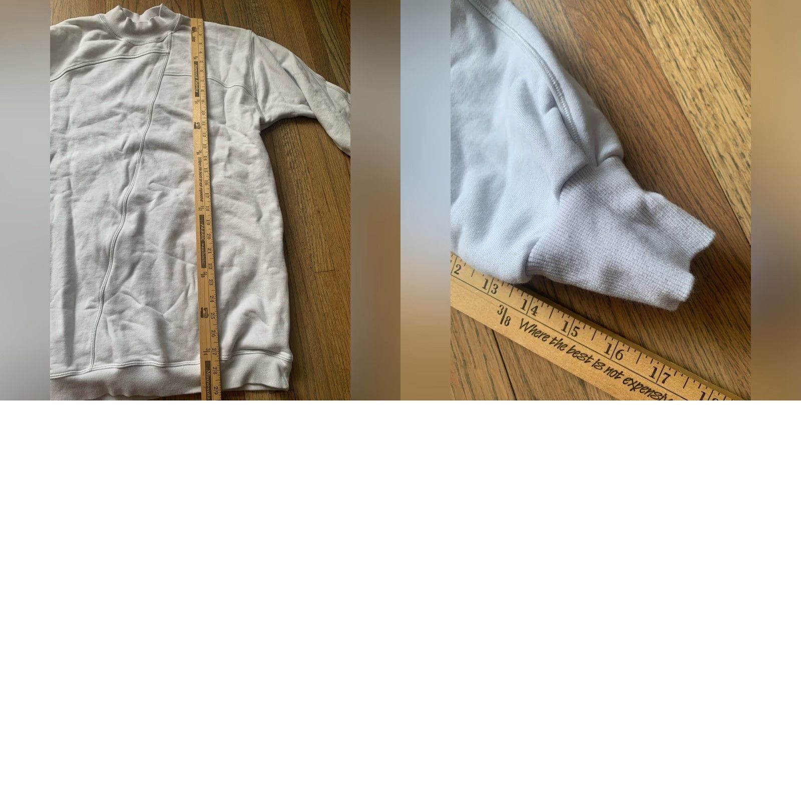 Lululemon Lululemon broken beats sweater dress XS alpine white Women Pullover Regular White Dress XS Women Lululemon alpine white broken beats sweater dress Size XS / US 0-2 / IT 36-38 - 9 Thumbnail