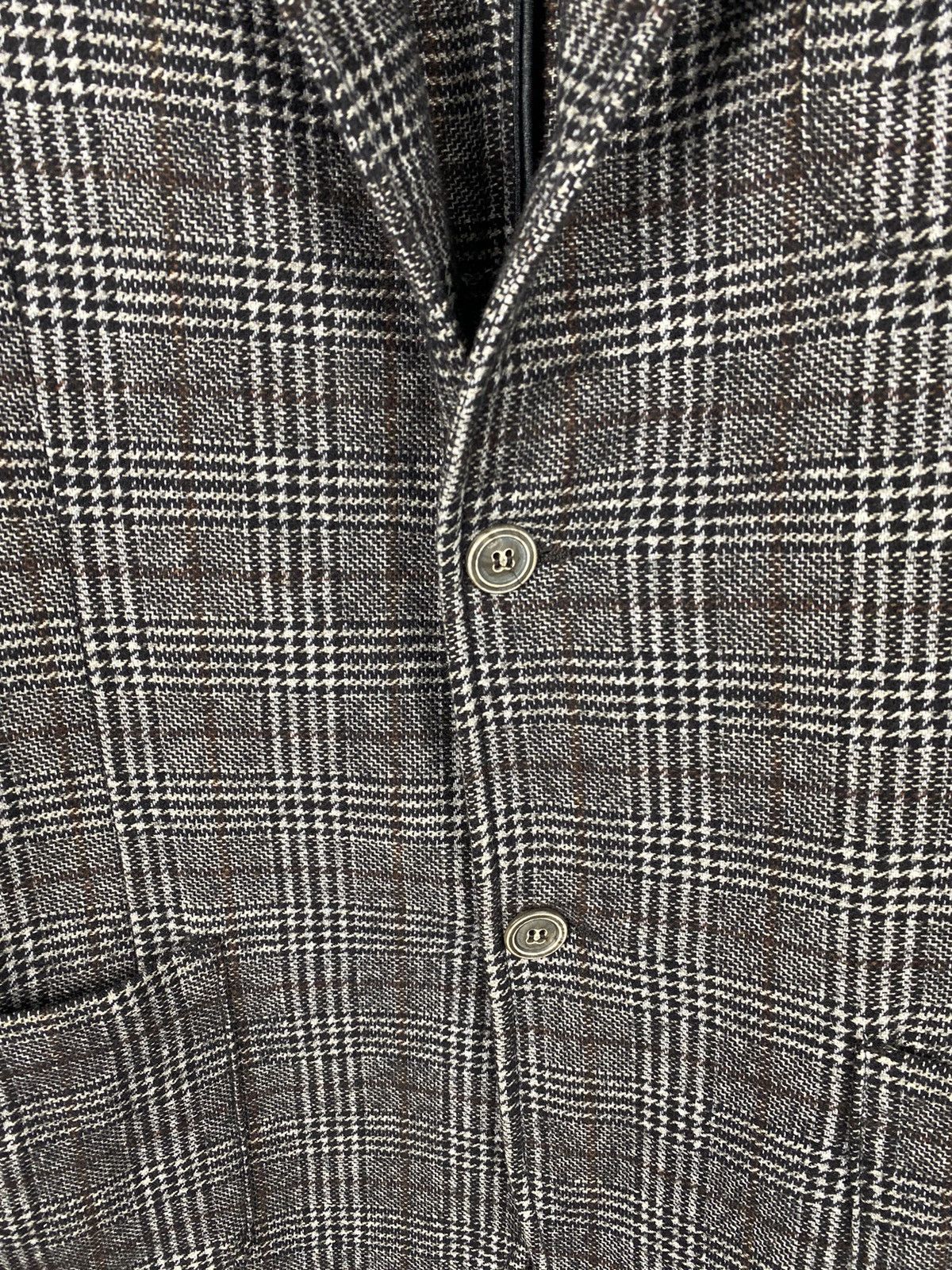 Officina36 Officina36 Wool-Polyamide Check Blazer Jacket size IT52 Size 42R - 5 Thumbnail