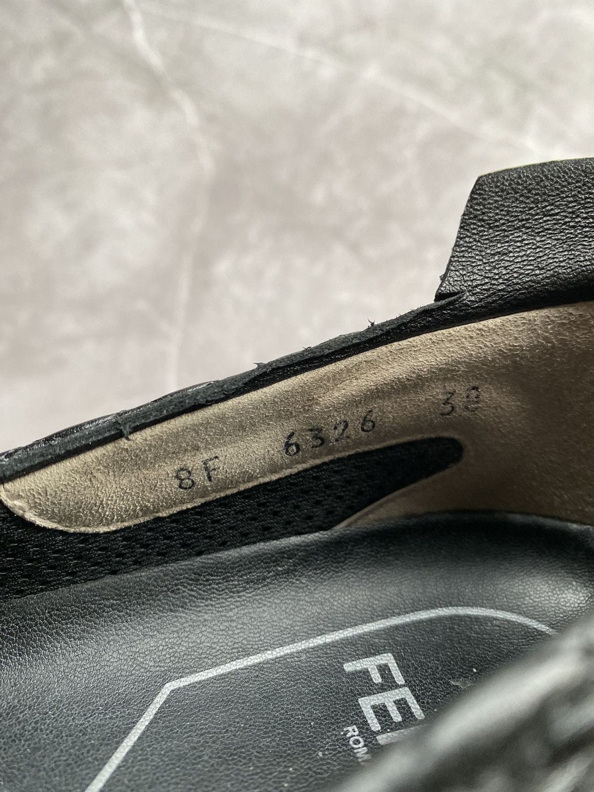 Fendi Classic FENDI Roma Flat Shoes Women's Made in Italy Size US 8 / IT 38 - 3 Thumbnail