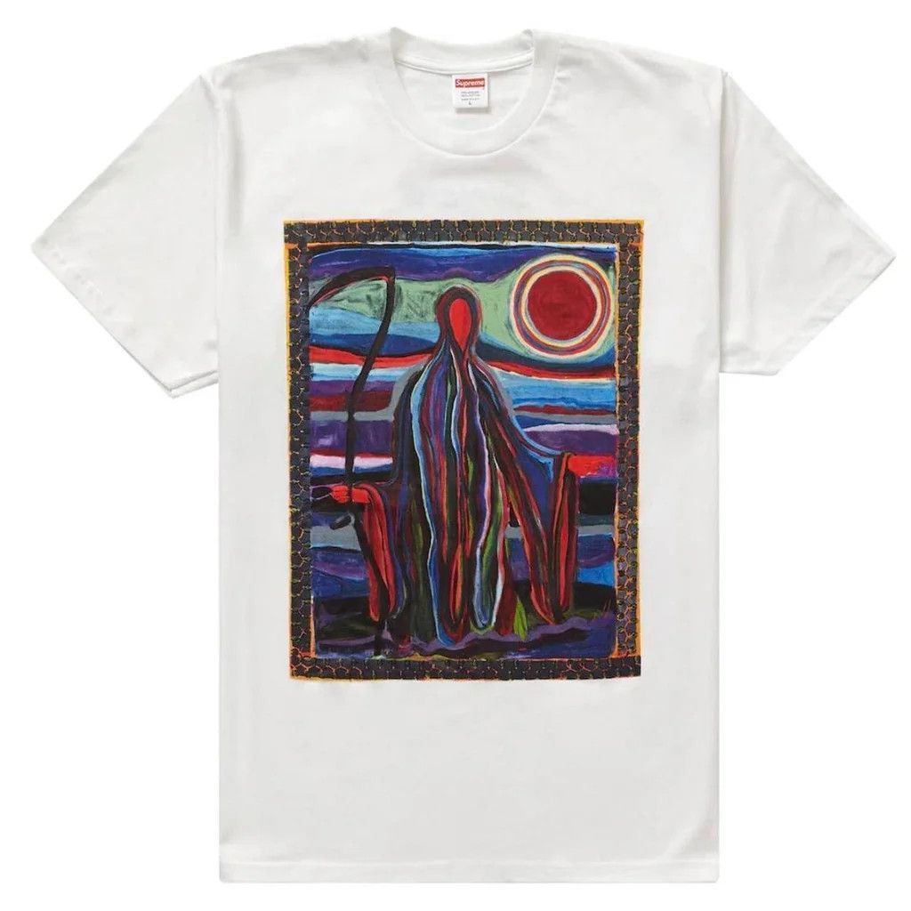 image of Supreme Reaper Tee White Medium Size, Men's