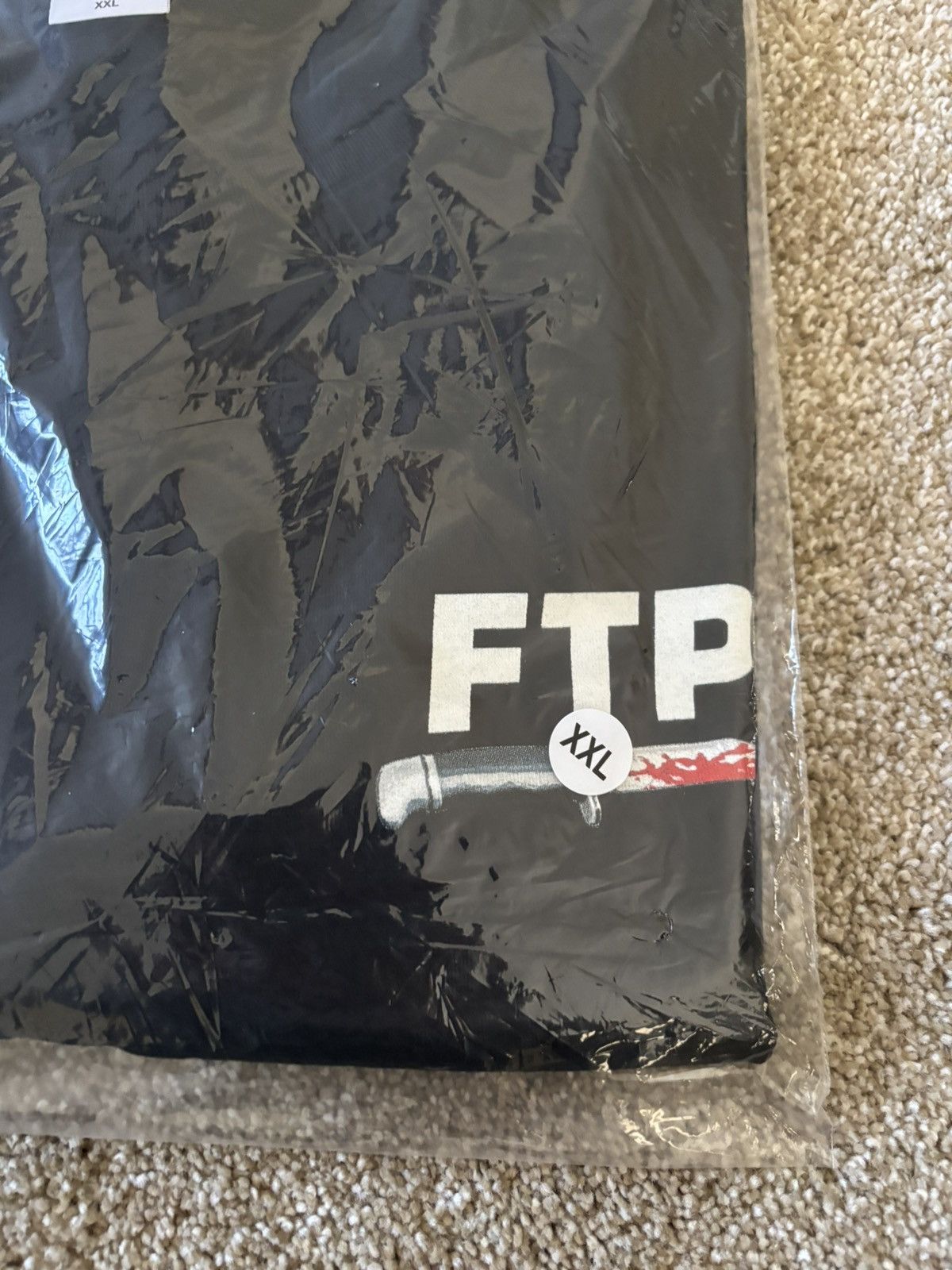 Fuck The Population FTP Ghostface Logo Tee (Black) Size US XXL / EU 58 / 5 - 2 Thumbnail