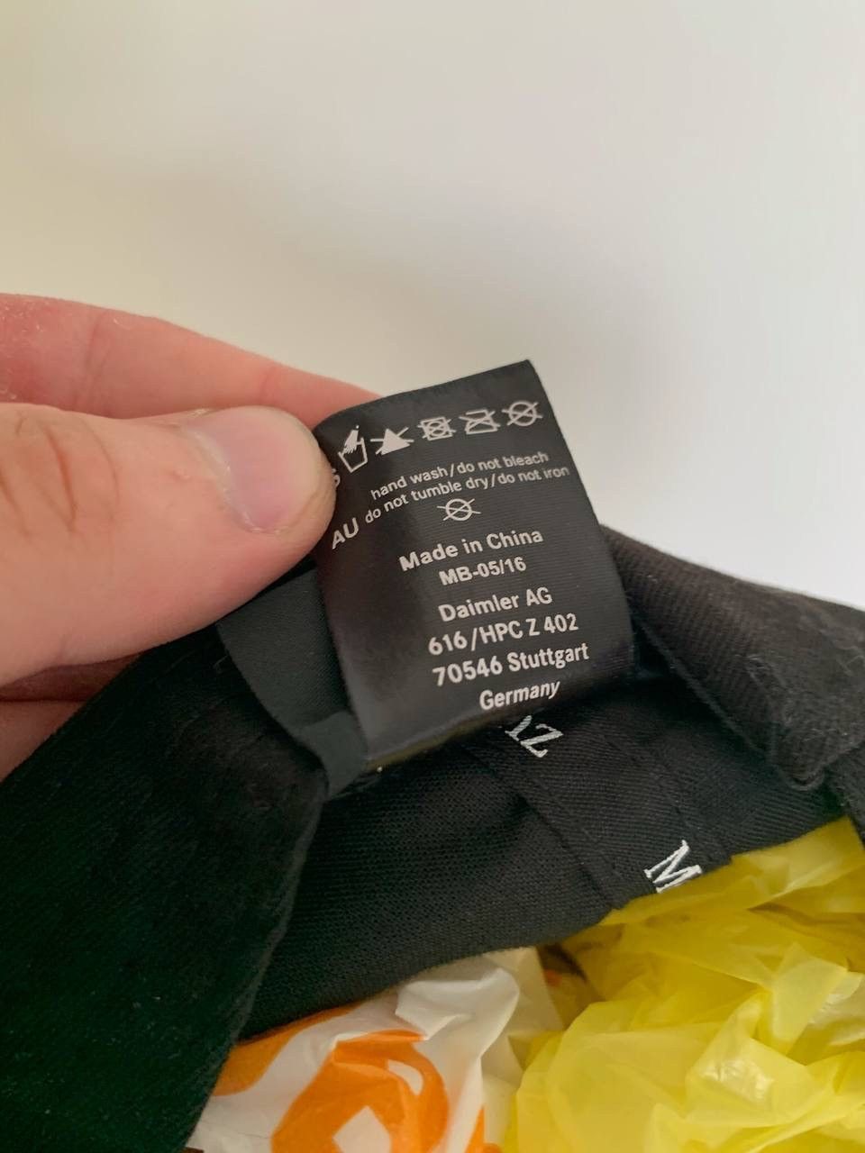 Mercedes-Benz × Vintage Vintage 00's Mercedes Benz Official Black Logo Cap Y2K Size ONE SIZE - 5 Thumbnail