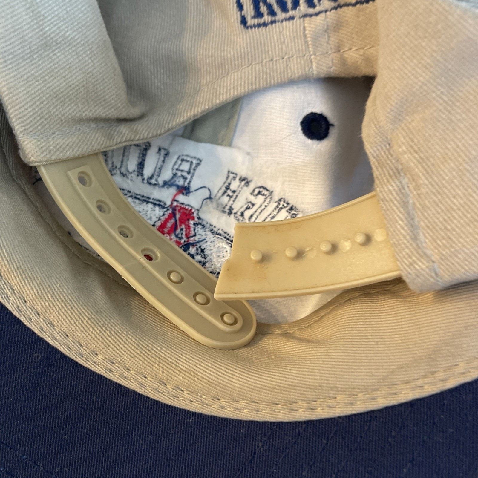 Vintage Vtg USISL League Long Island Rough Riders SnapBack Broken Size ONE SIZE - 5 Thumbnail