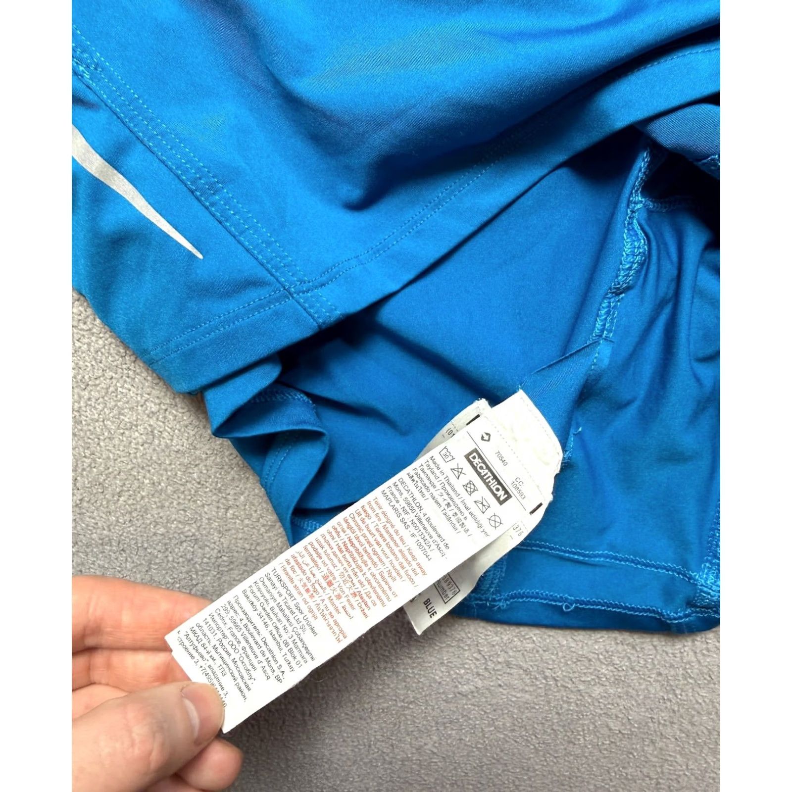 Vintage Kalenji Kiprace Trail Shirt Outdoor Running Hiking Mens XL Blue Size US XL / EU 56 / 4 - 6 Thumbnail