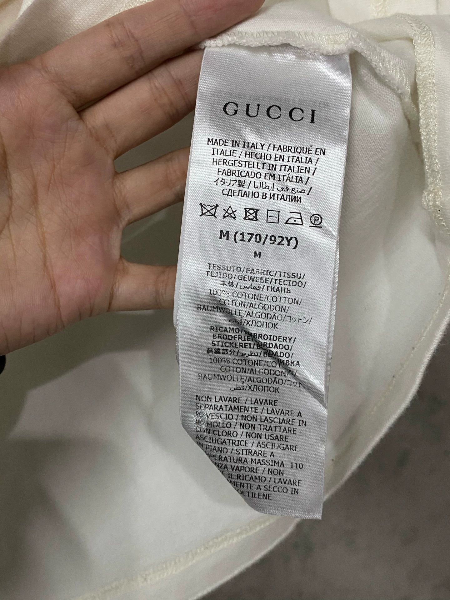 Gucci Gucci short sleeve tee M new Size M / US 6-8 / IT 42-44 - 6 Thumbnail