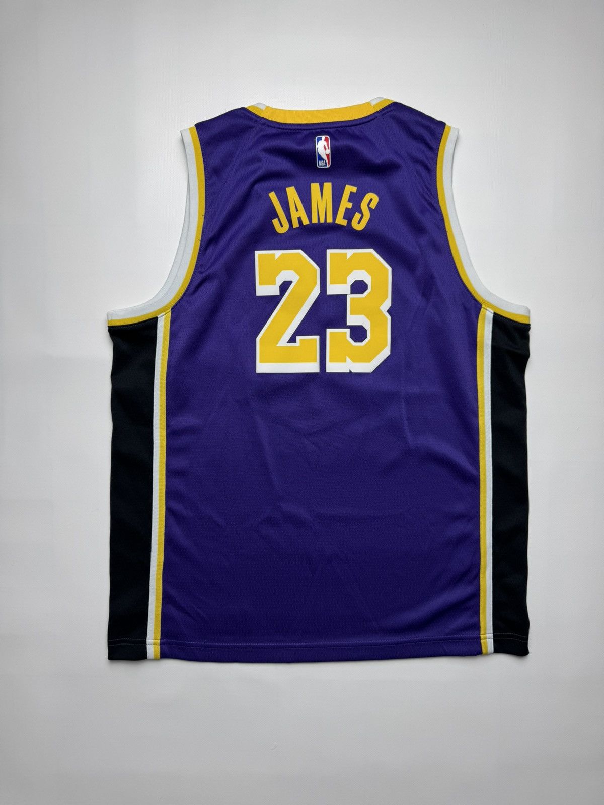 Nike Jordan LeBron James #23 Lakers Swingman Jersey - Purple Size US XL / EU 56 / 4 - 2 Thumbnail