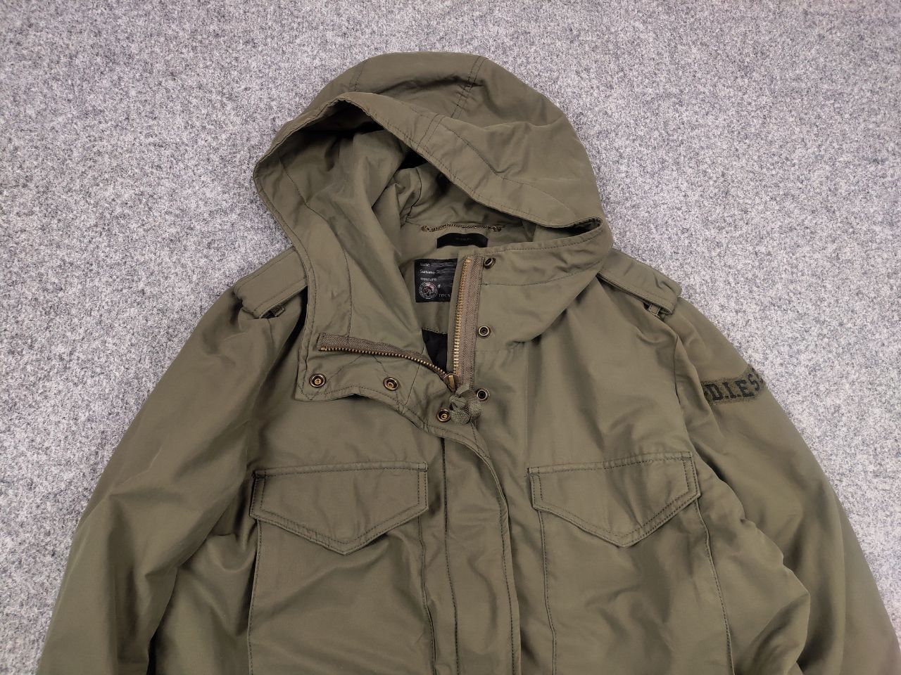 Diesel Diesel superior protection Military M65 Parka hoodie jacket Size L / US 10 / IT 46 - 4 Thumbnail