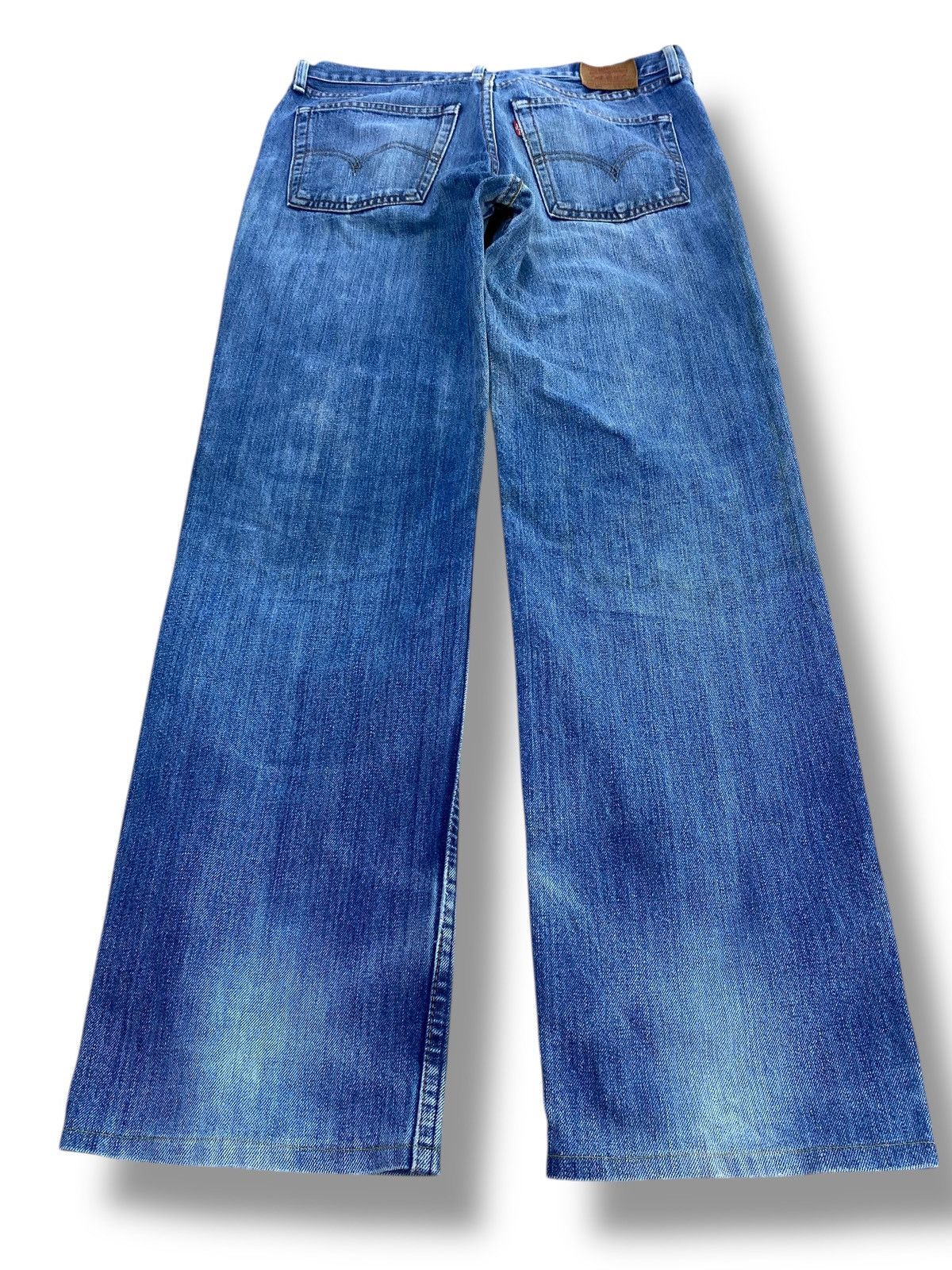 Levi's Levi’s Rusty Wash Ripped Style Loose Jeans Size US 32 / EU 48 - 3 Thumbnail