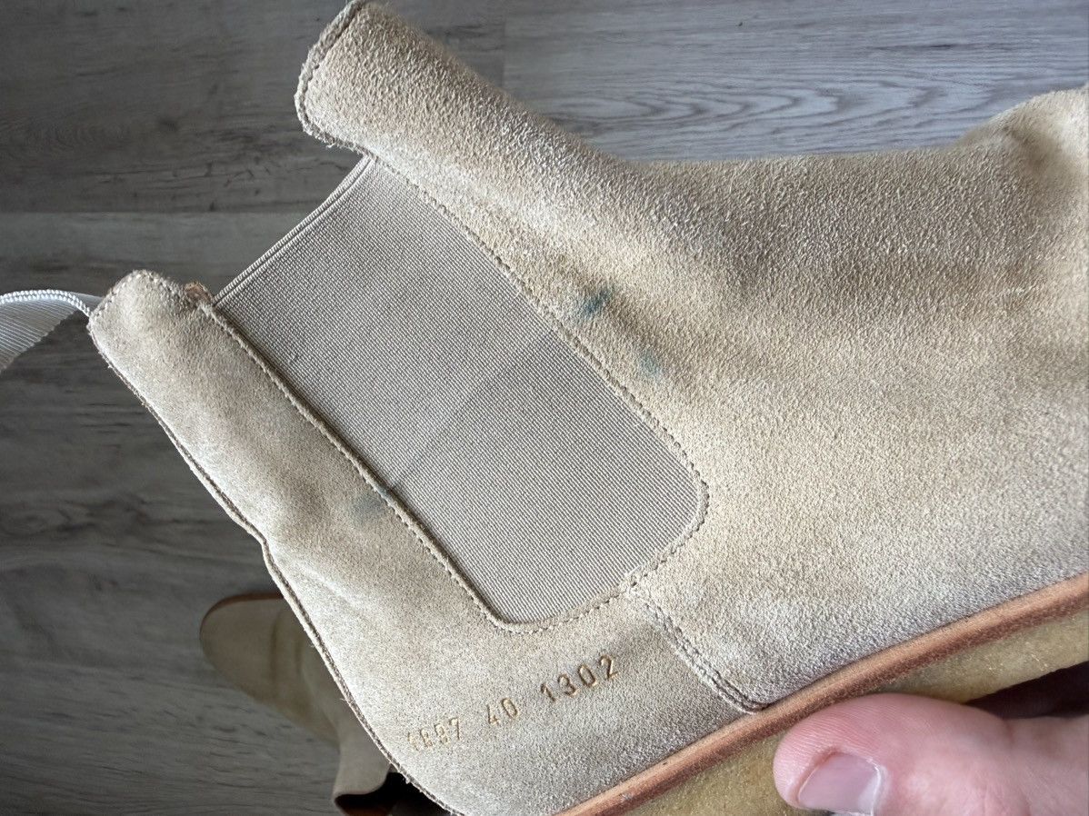 Common Projects Common Projects Beige Chelsea Boots Made in Italy EU40 US7 Size US 7 / EU 40 - 15 Thumbnail
