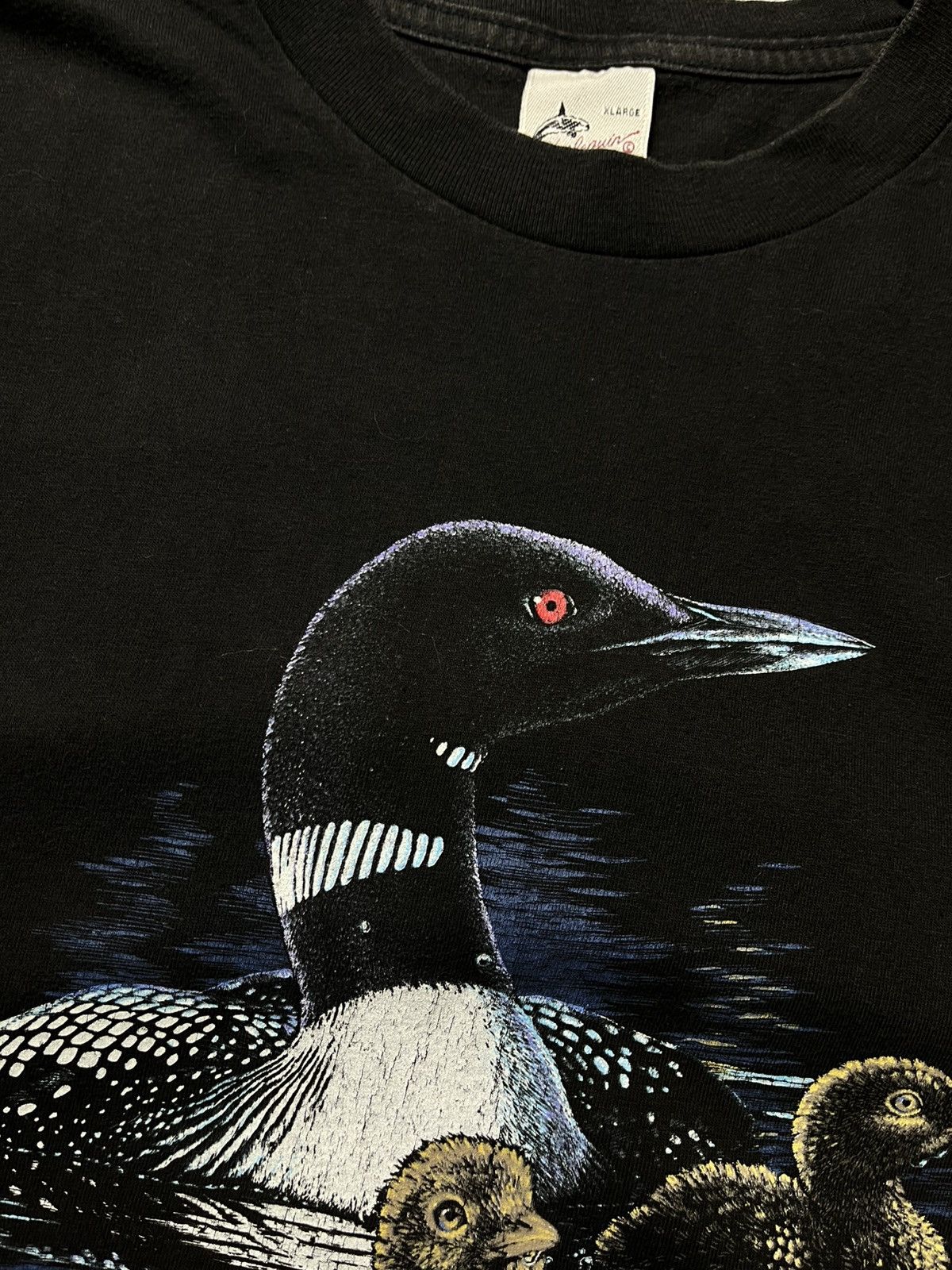 Other Vintage Harlequin Nature Graphics 1990 T Shirt Size US XL / EU 56 / 4 - 8 Thumbnail