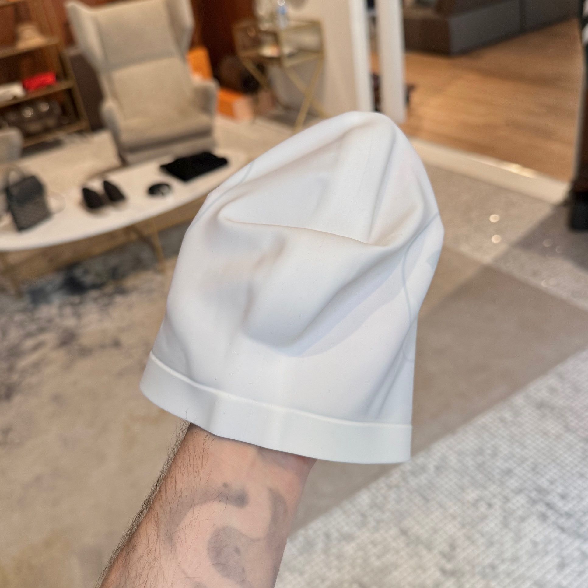 Chanel Chanel SS24 Set of 2 Black White CC Silicone Swim Caps Size ONE SIZE - 8 Thumbnail