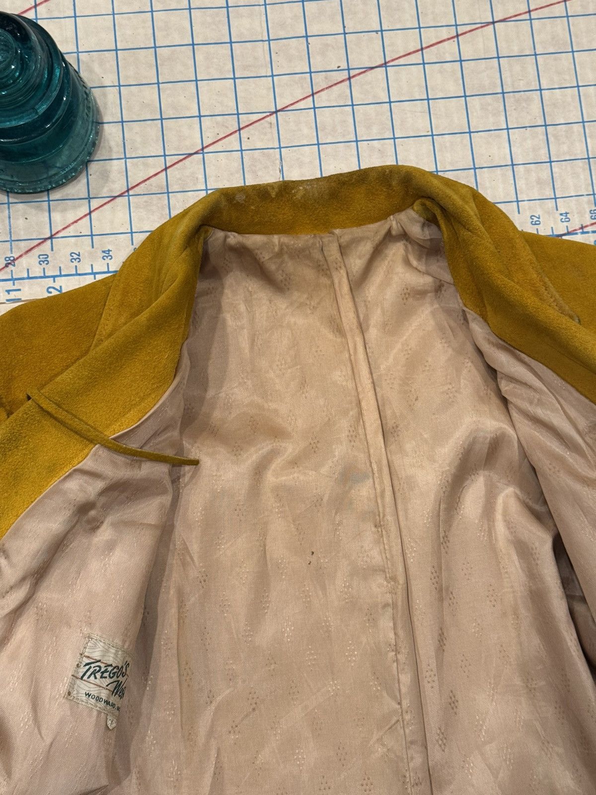 Vintage Vintage Yellow Suede Fringe Western Jacket Women’s Size 16 Size XXL / US 16-18 / IT 52-54 - 5 Thumbnail