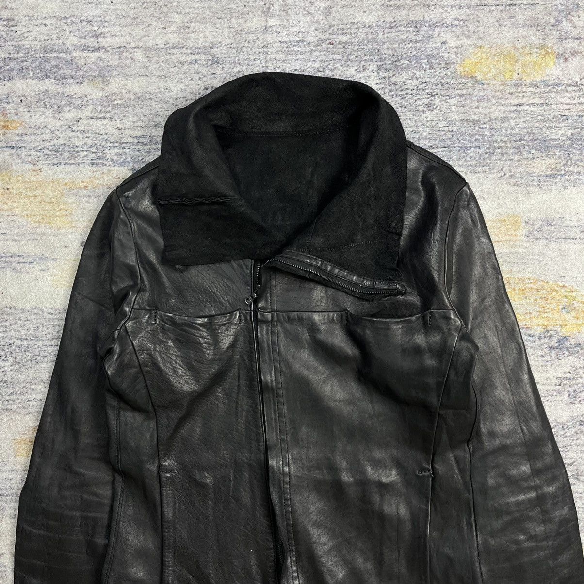 Isamu Katayama Backlash Isamu Katayama Backlash high neck leather jacket Size US S / EU 44-46 / 1 - 6 Thumbnail