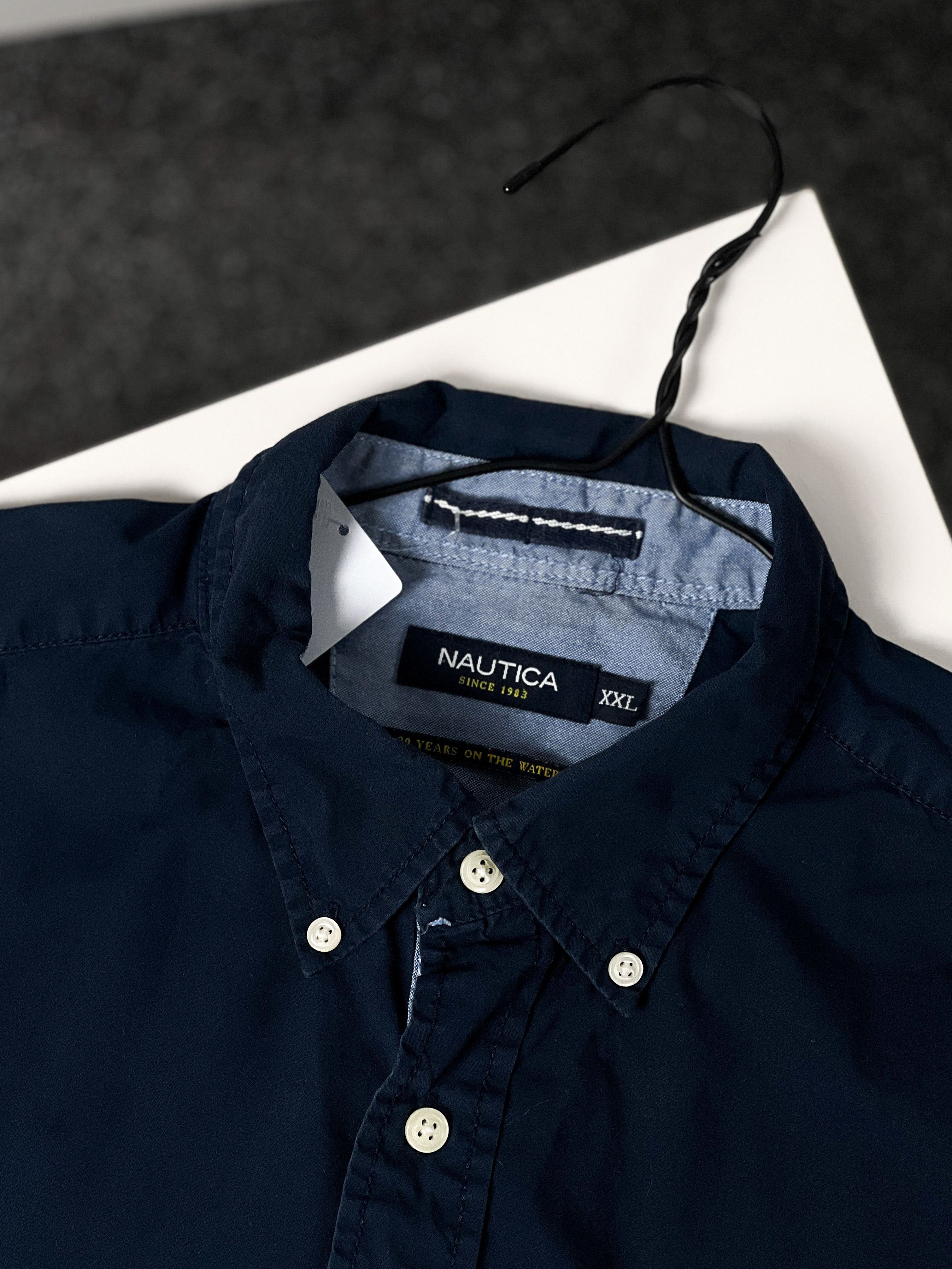 Nautica Nautica Vintage Men`s Shirt 100% Cotton Size US XXL / EU 58 / 5 - 5 Thumbnail