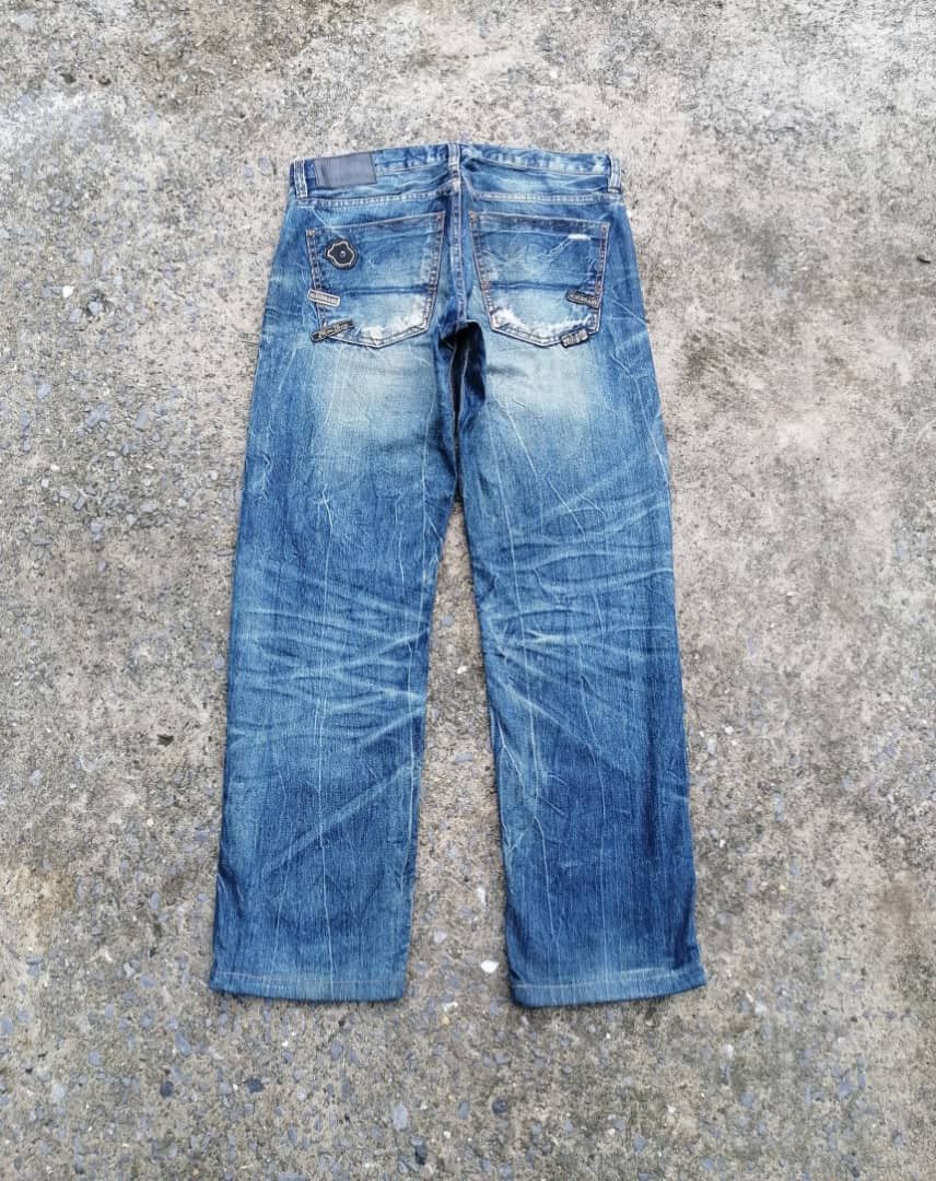 Designer × Japanese Brand Mini Brand Designed by Jaegi Denim Jeans Size US 32 / EU 48 - 3 Thumbnail