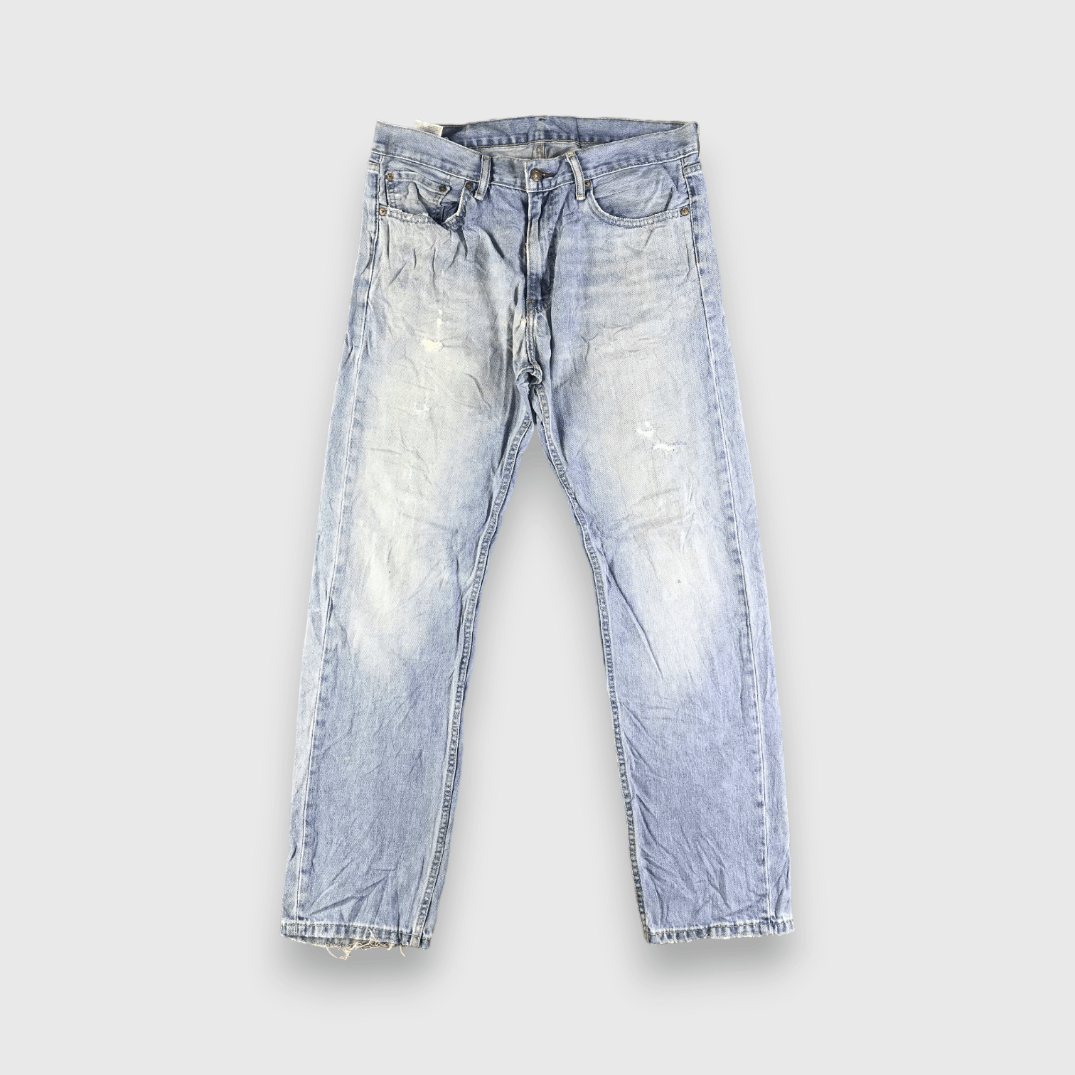 Levi's Vintage Blue Wash Levis 505 Jeans-J3298 Size US 35 - 1 Thumbnail