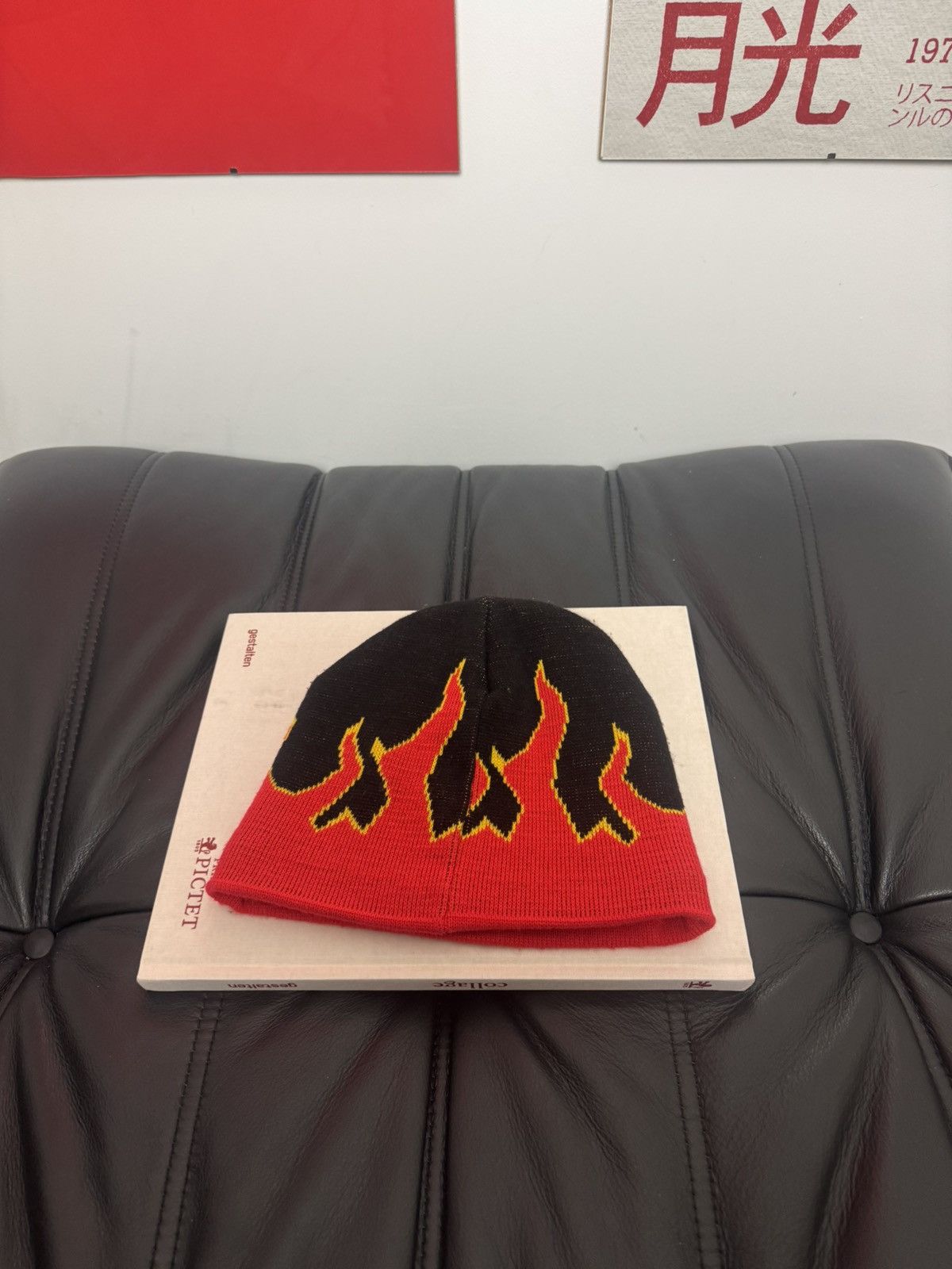 Von Dutch Von Dutch Vintage Y2k Flame Beanie Hat Avanant Garde Rare Size ONE SIZE - 2 Thumbnail