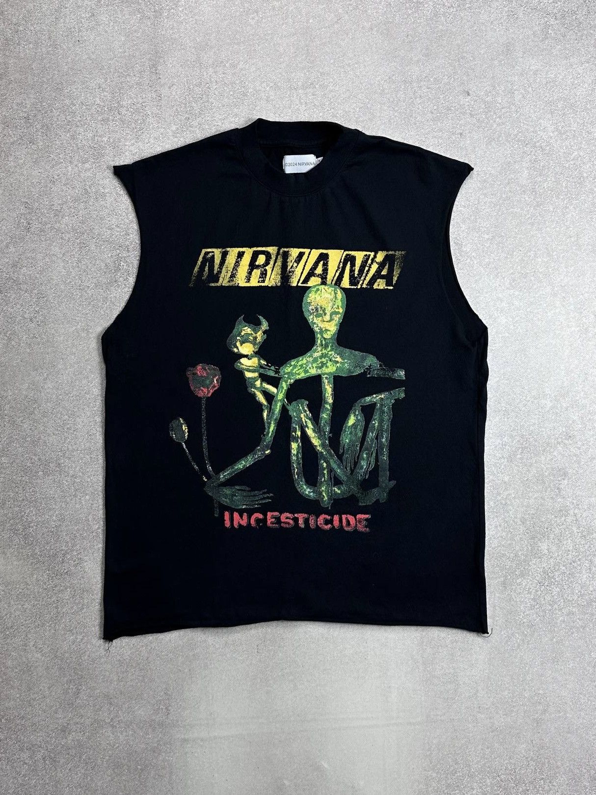 Band Tees Nirvana Incesticide Tank Top T-shirt S Size US S / EU 44-46 / 1 - 1 Thumbnail